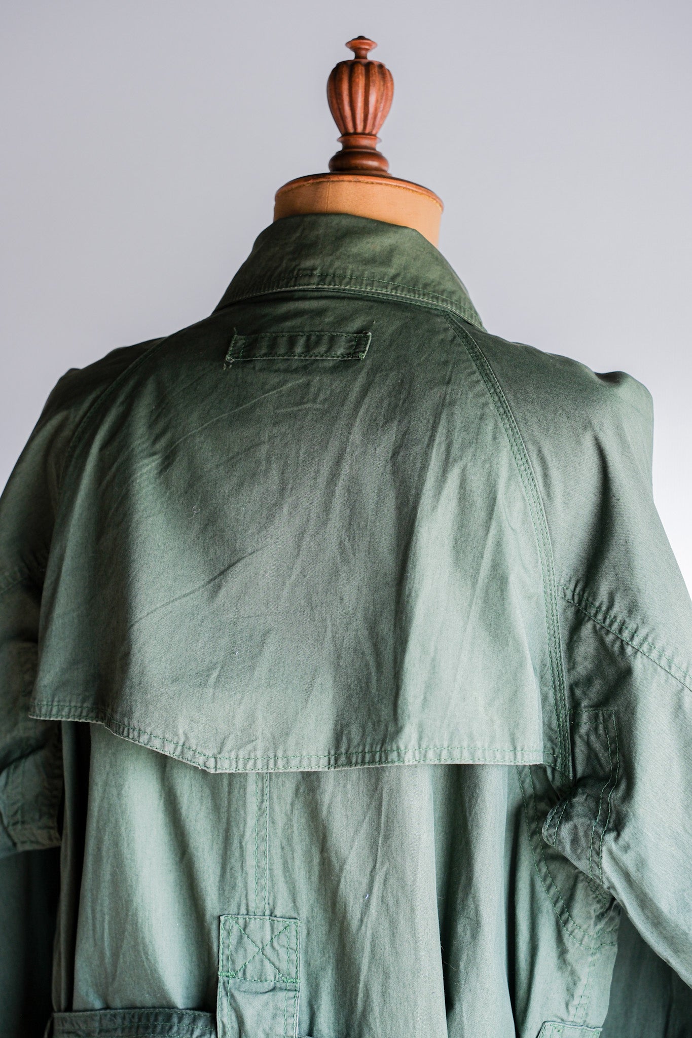 ［~90's］Old ARNYS PARIS Raglan Sleeve Trench Coat Size.52