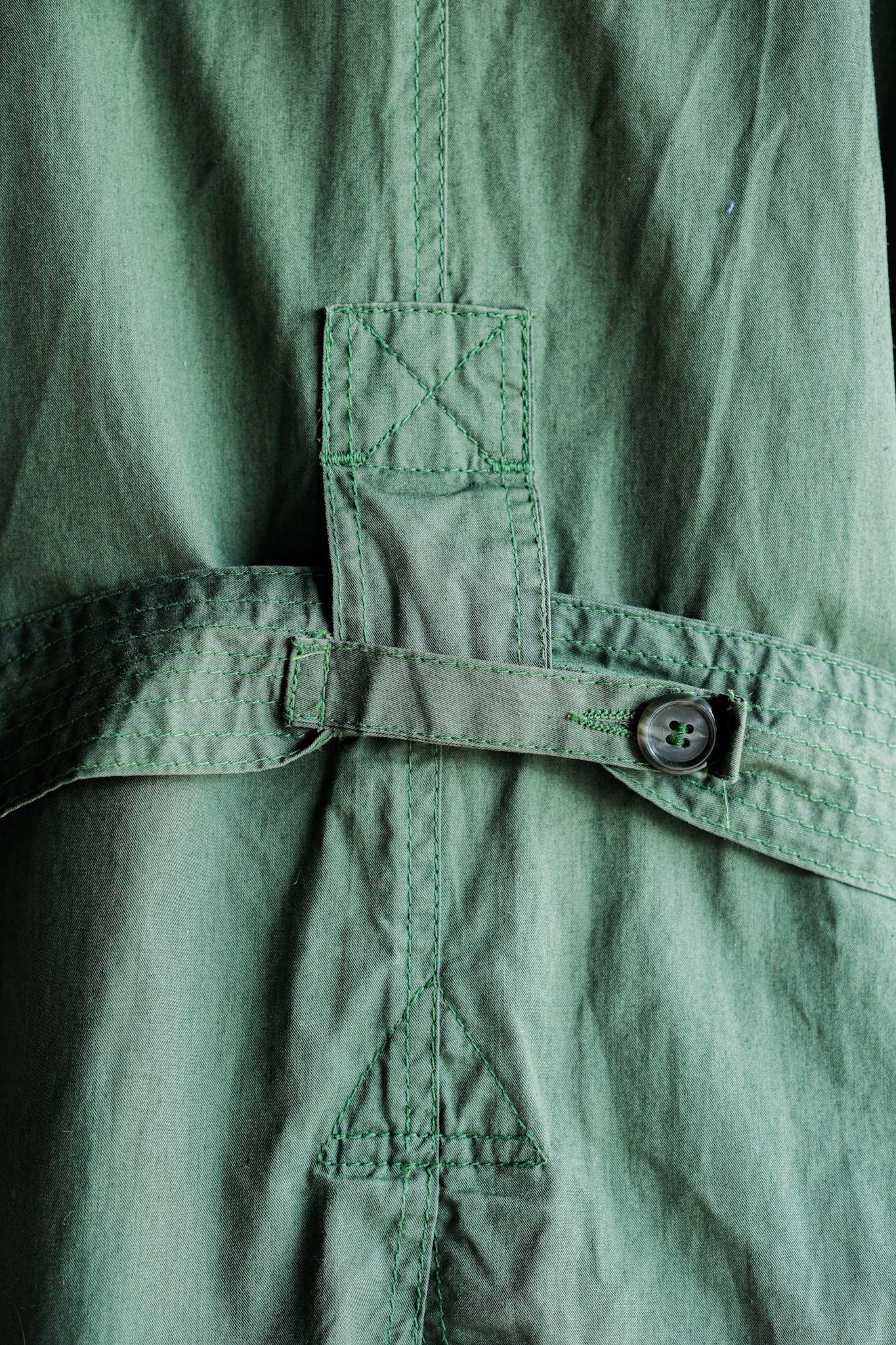 ［~90's］Old ARNYS PARIS Raglan Sleeve Trench Coat Size.52