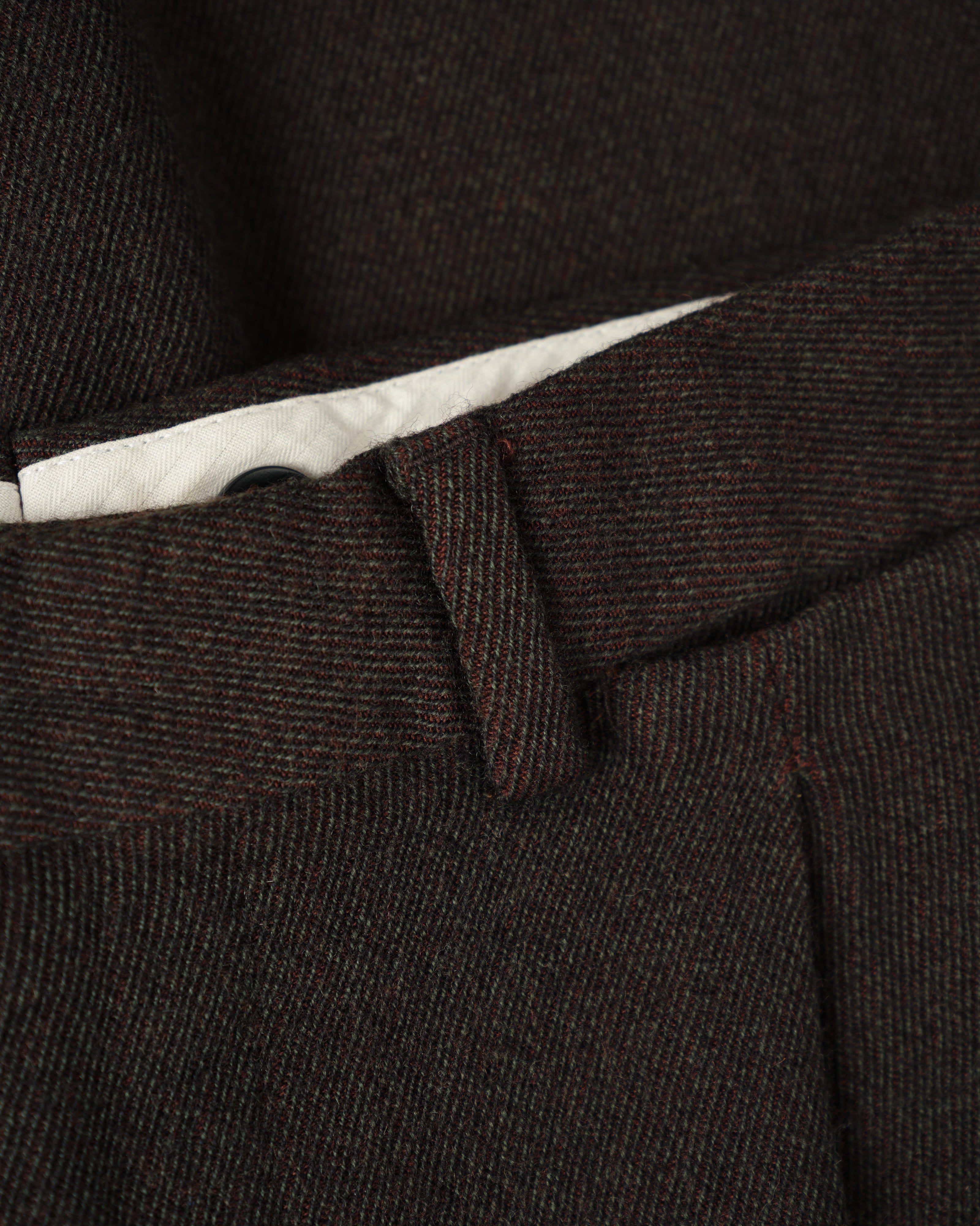 [~90's] Old Hermès Paris 2 Tuck Wool Trousers Size.50