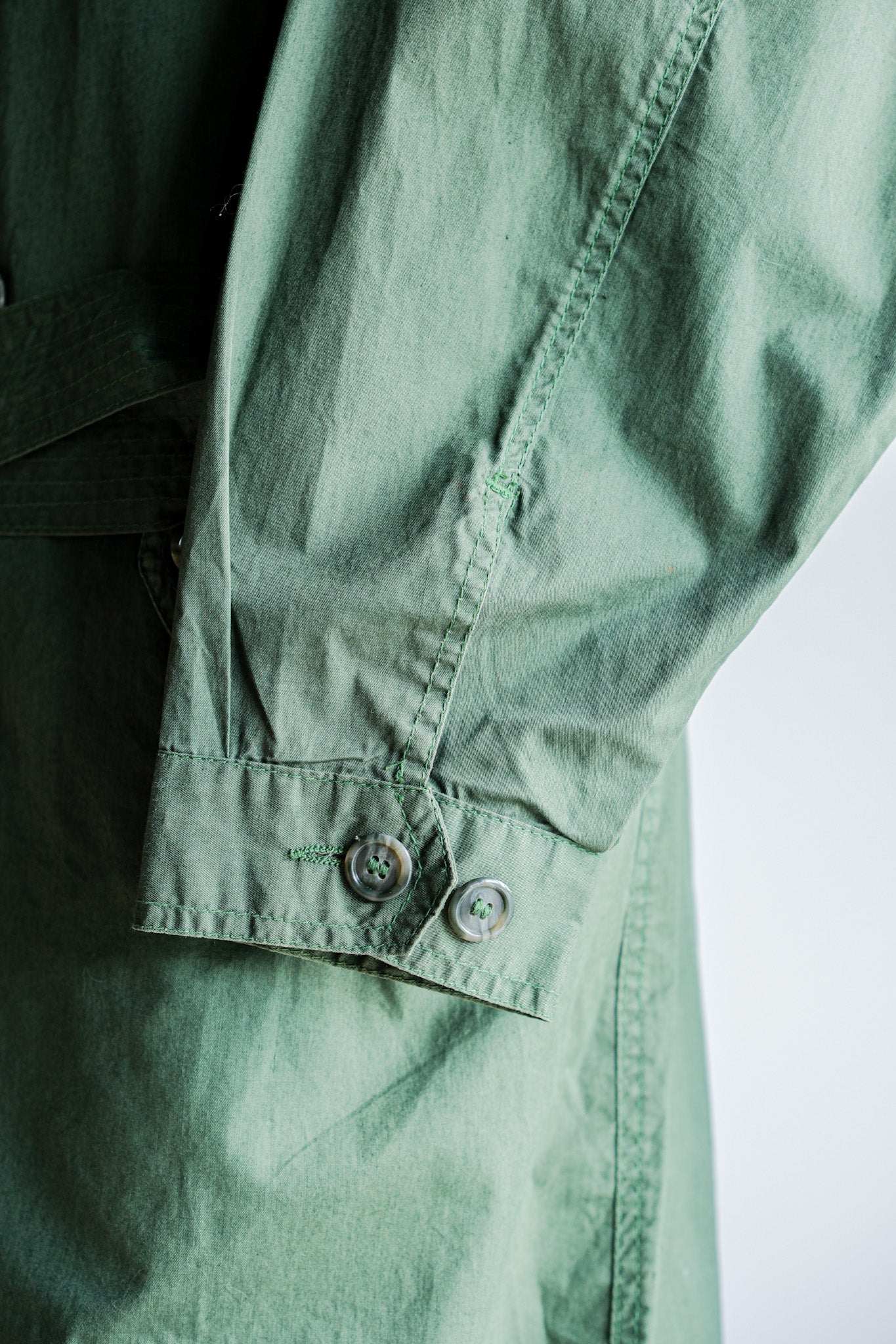 ［~90's］Old ARNYS PARIS Raglan Sleeve Trench Coat Size.52