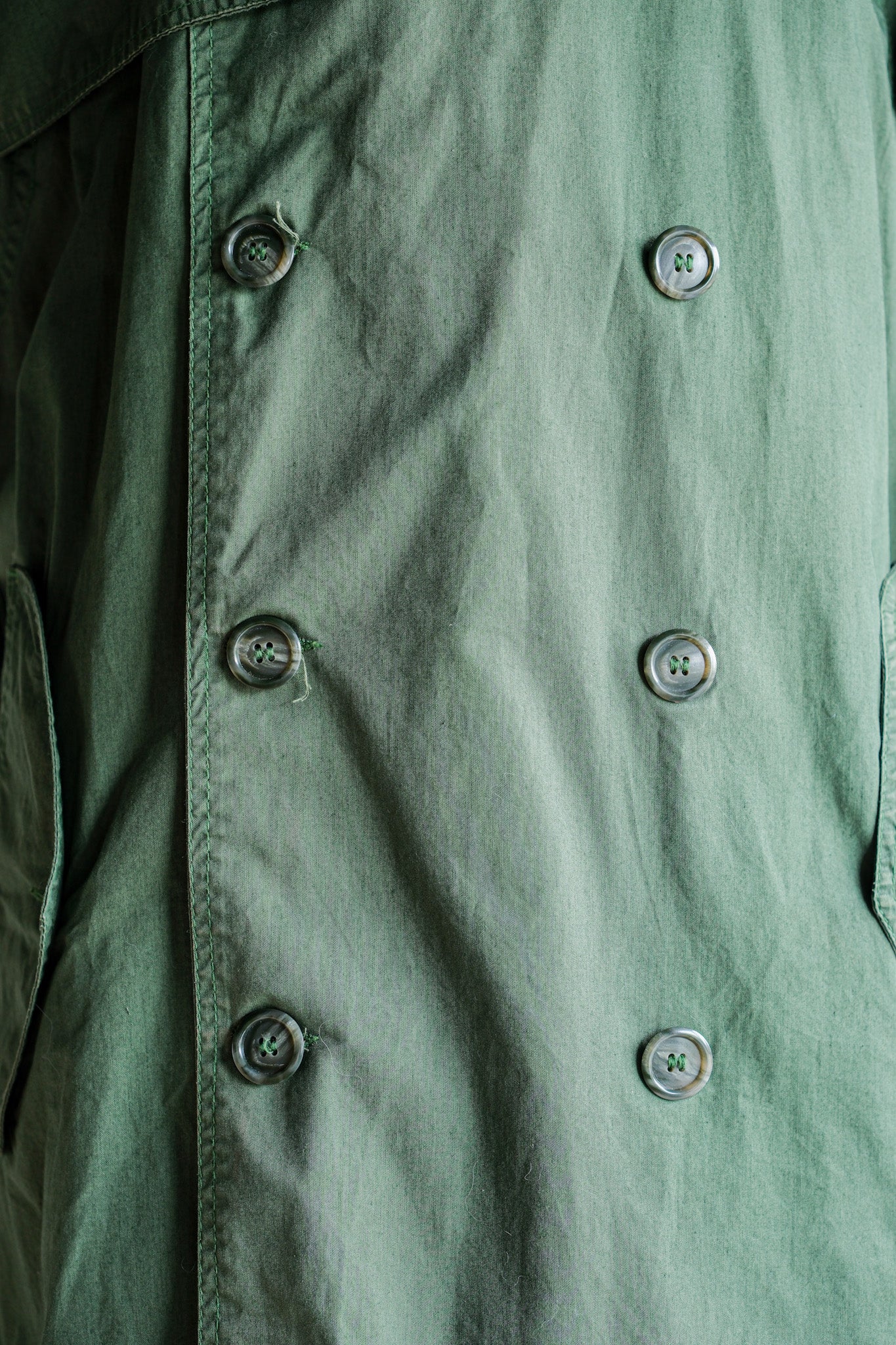［~90's］Old ARNYS PARIS Raglan Sleeve Trench Coat Size.52