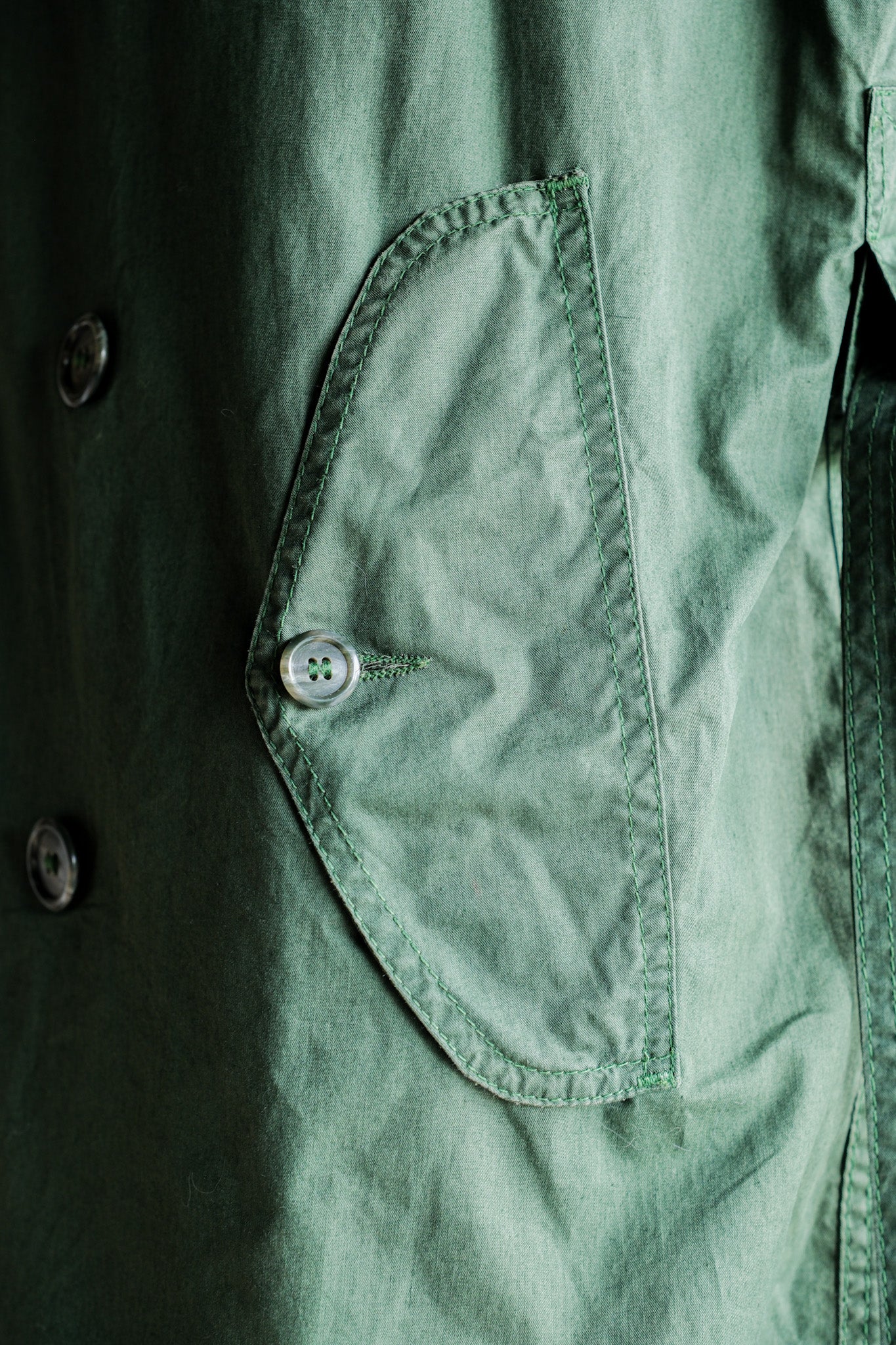 ［~90's］Old ARNYS PARIS Raglan Sleeve Trench Coat Size.52