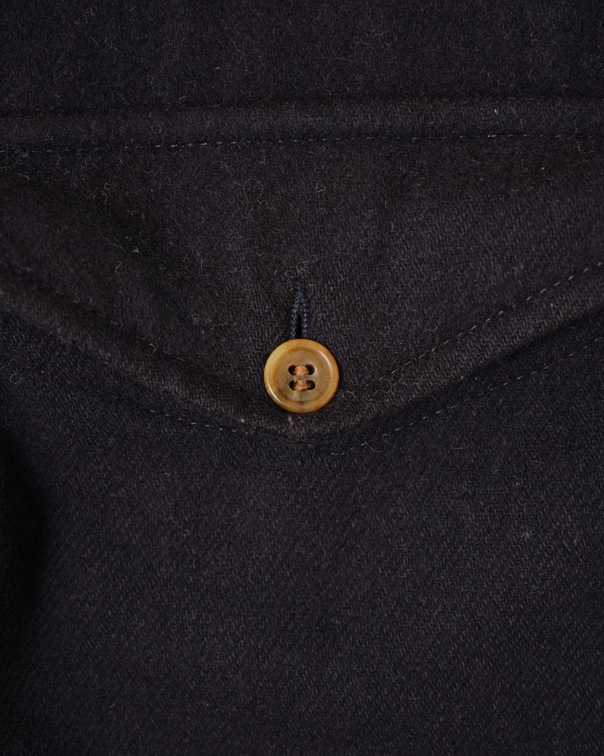 【~80’s】Vintage Façonnable Boa Collar Mixed Wool Vest Size.3