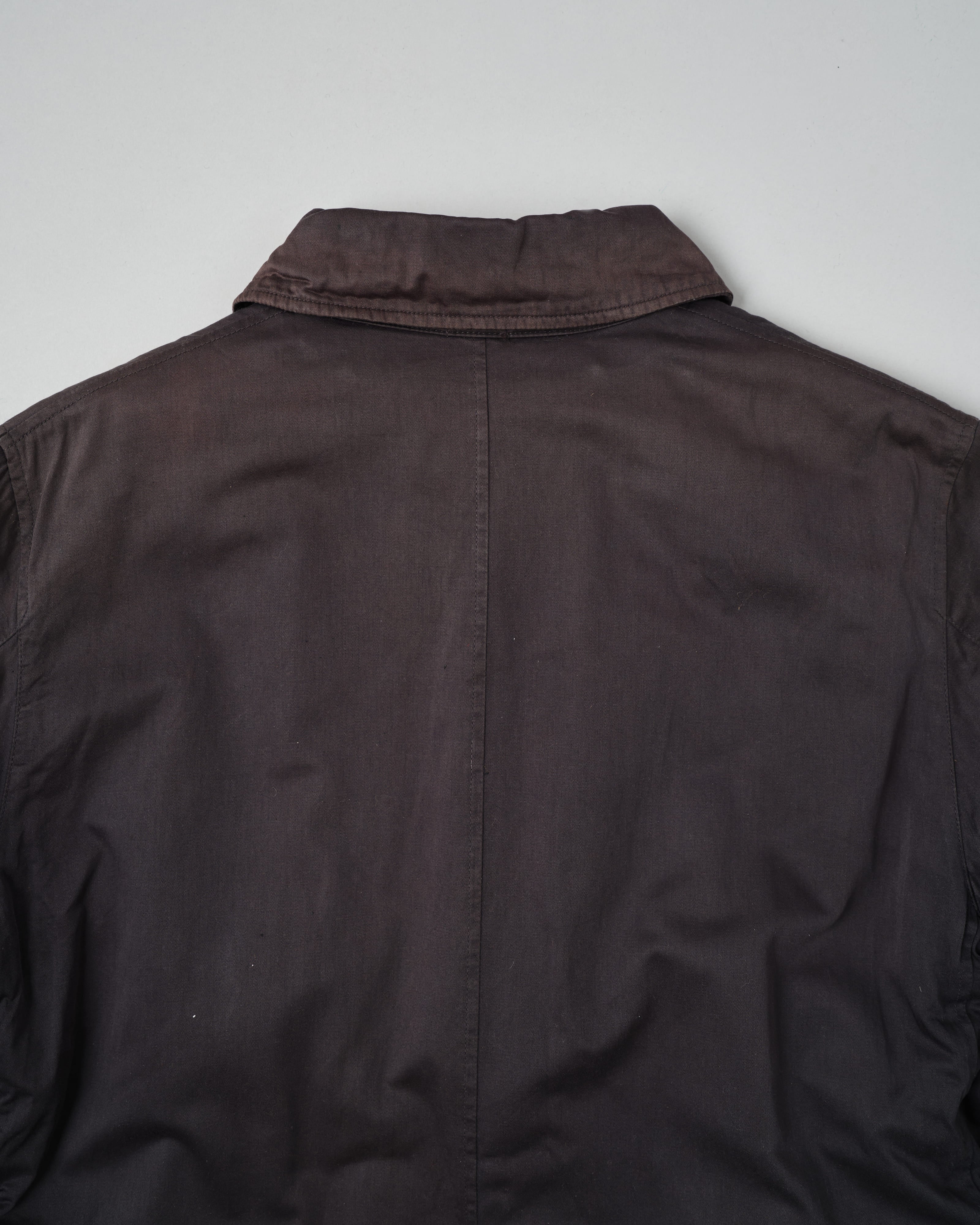 【97AW】Old STONE ISLAND Garment Dyed Cotton Jacket With Liner Size.M "RASO GOMMATO" "Green Edge"