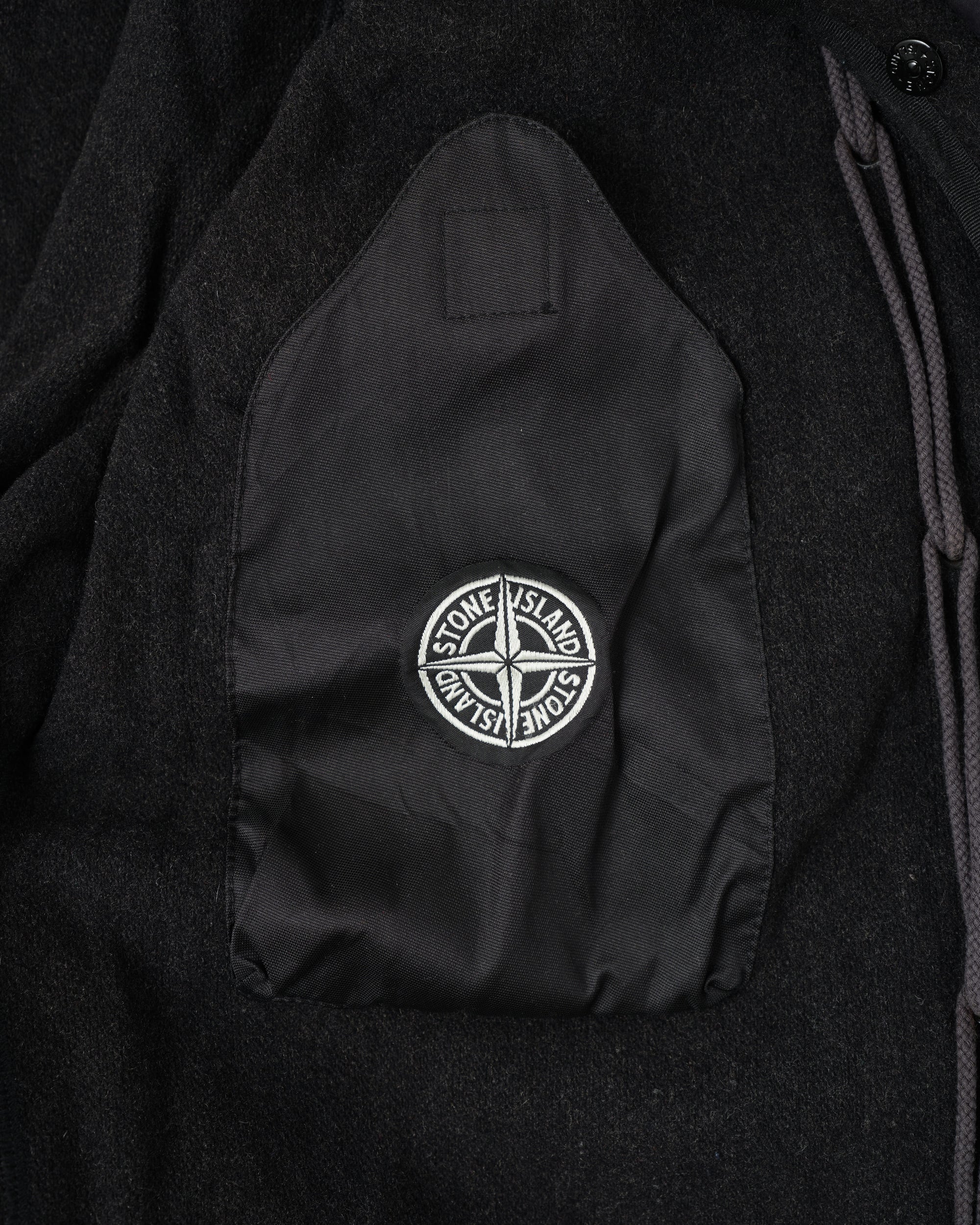 ［97AW］Old STONE ISLAND Garment Dyed Cotton Jacket With Liner Size.M "RASO GOMMATO" "Green Edge"