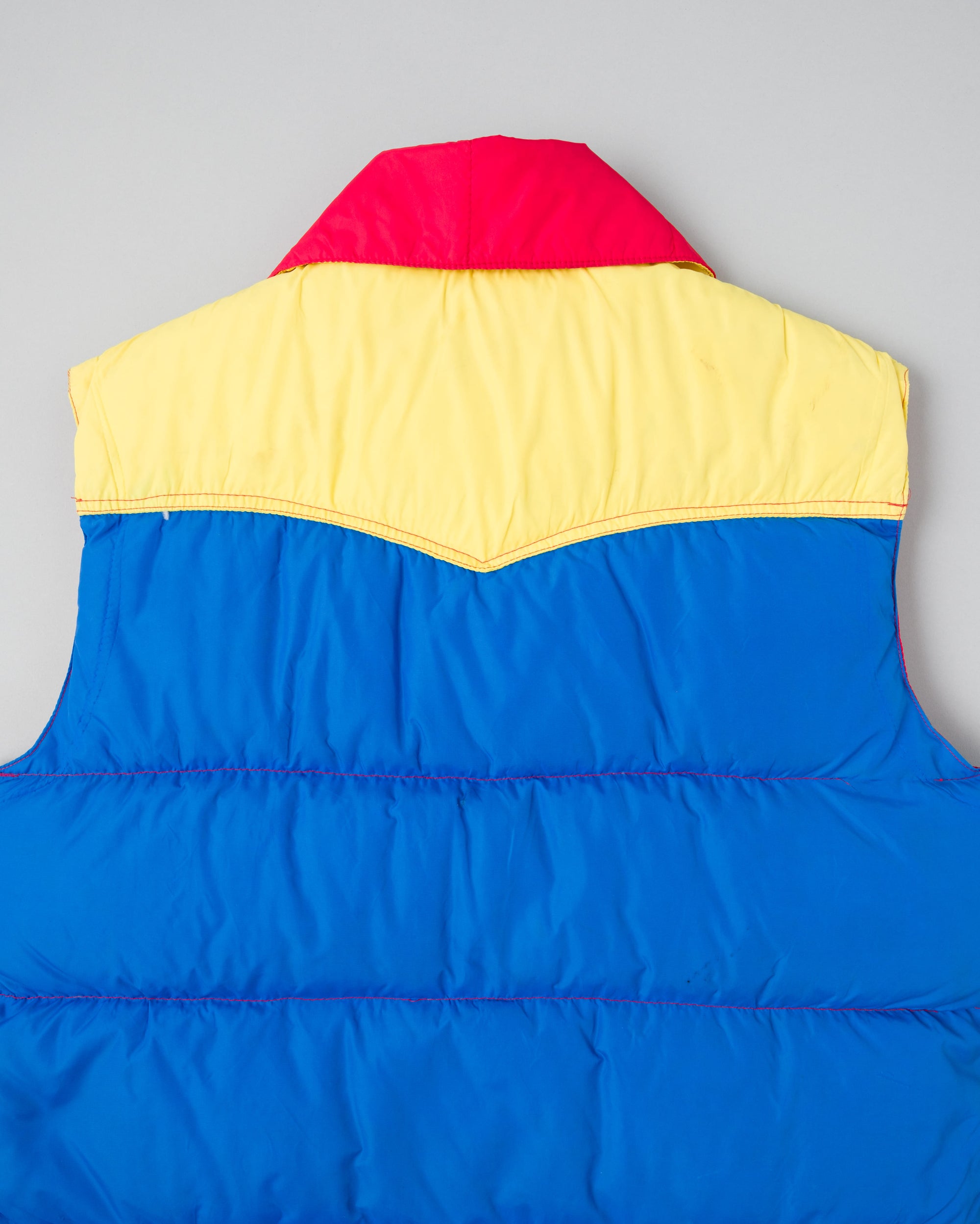 ［~90’s］Old Schott 3 Tone Puffer Down Vest Size.XL