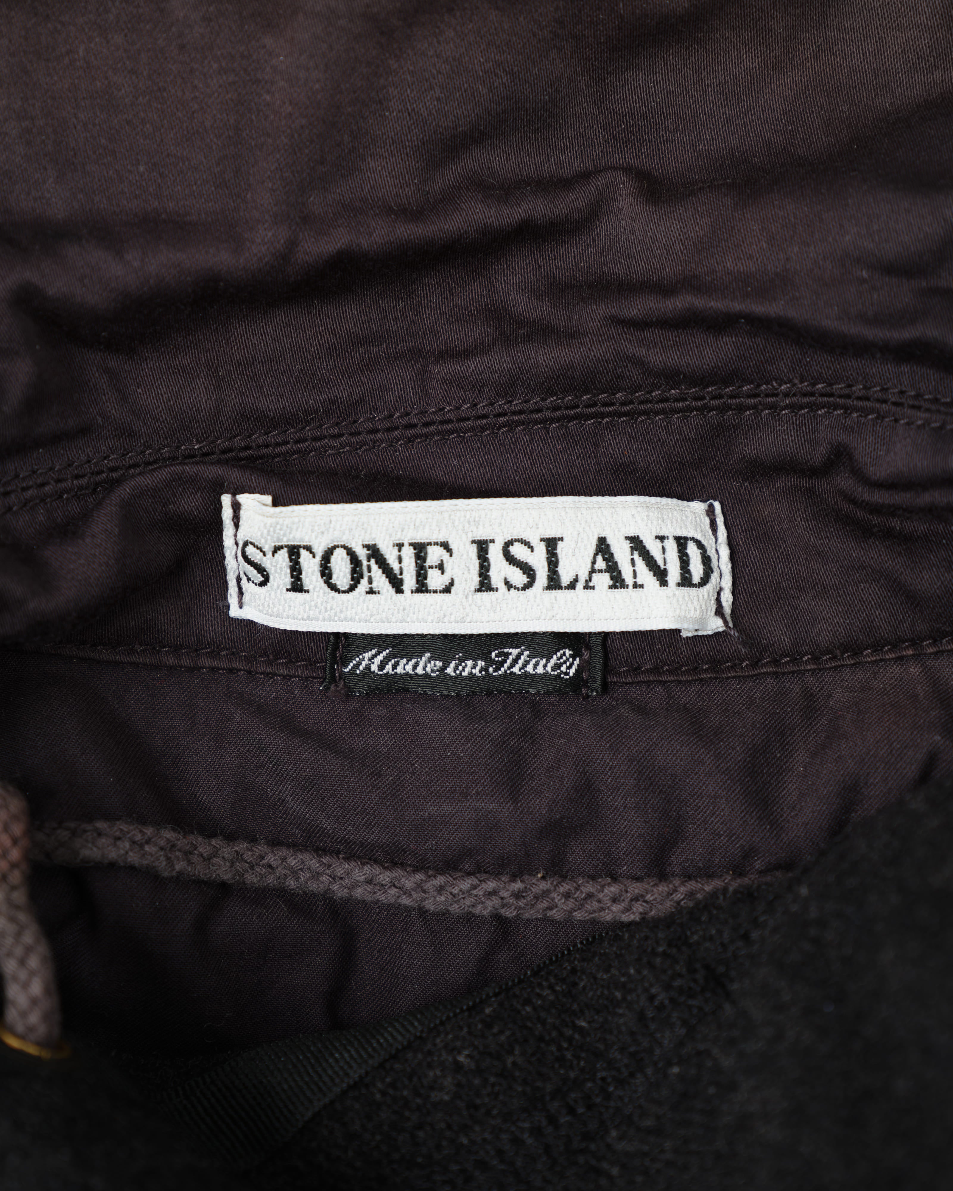 【97AW】Old STONE ISLAND Garment Dyed Cotton Jacket With Liner Size.M "RASO GOMMATO" "Green Edge"