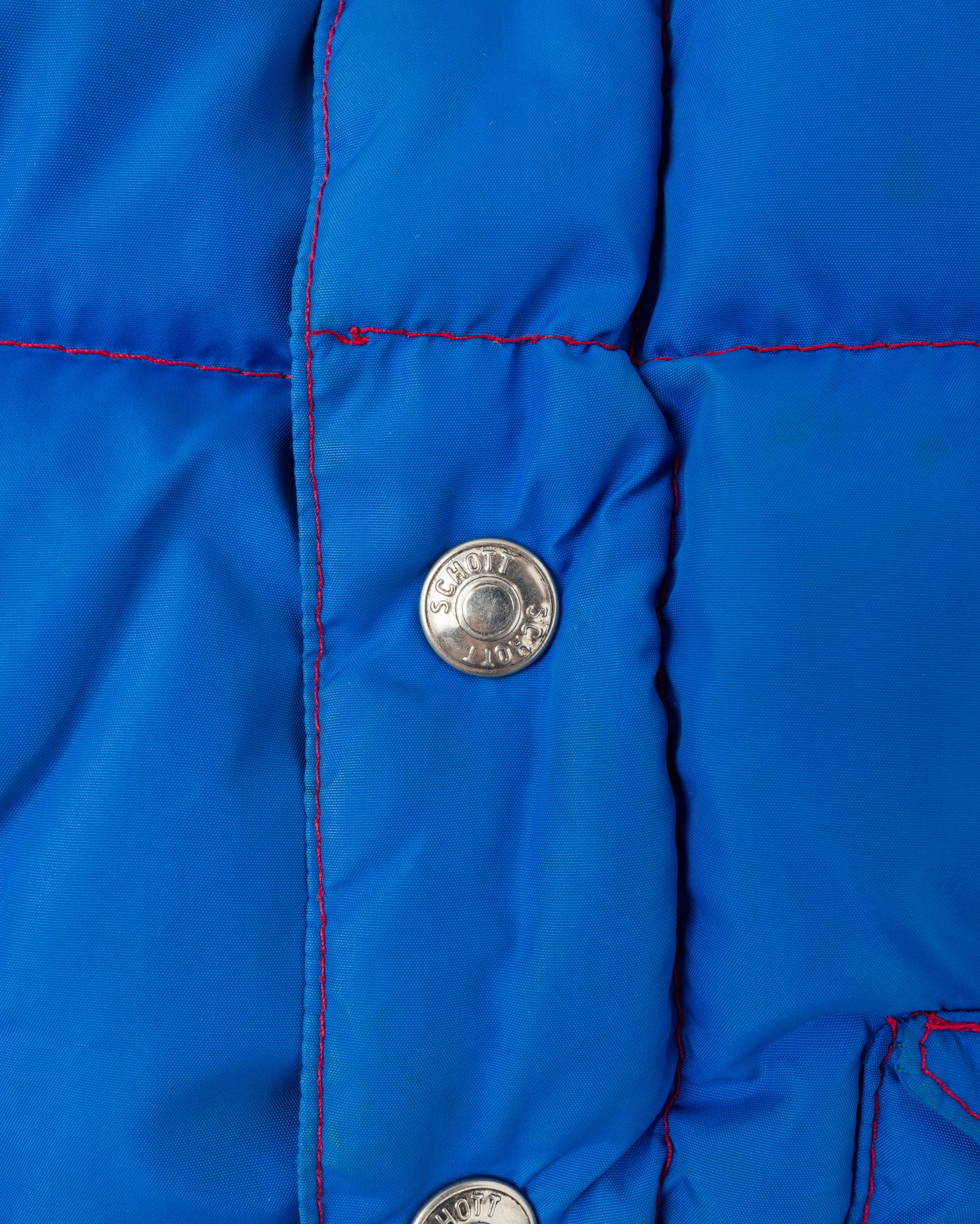 ［~90’s］Old Schott 3 Tone Puffer Down Vest Size.XL