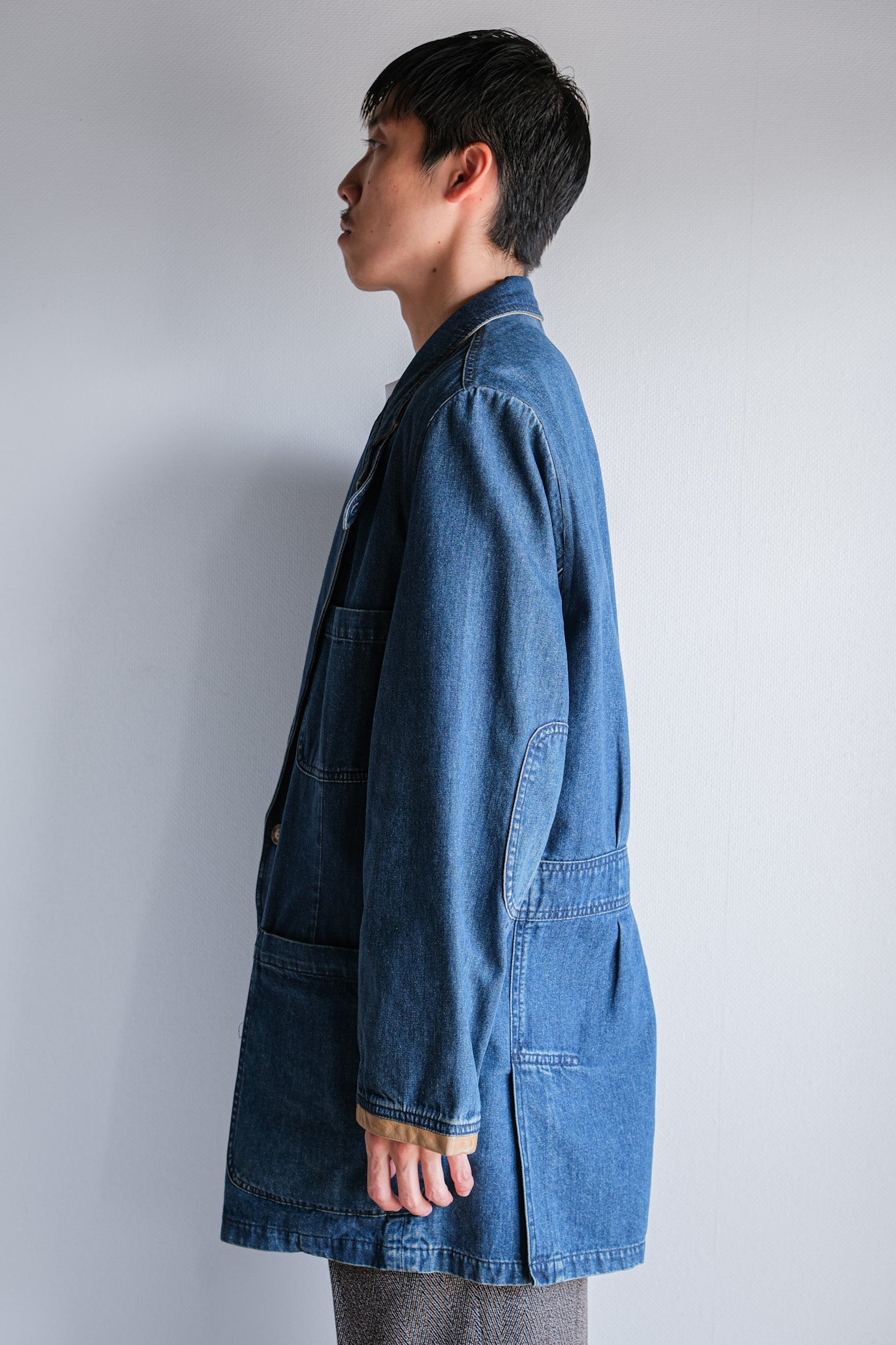 【~90's】Vintage Willis&Geiger High Ridge Lodge Denim Jacket Size.M