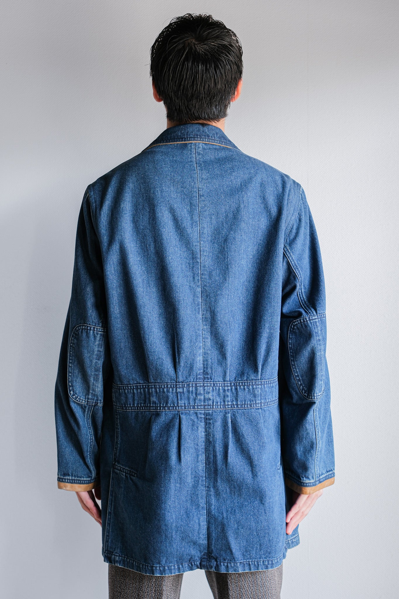 【~90's】Vintage Willis&Geiger High Ridge Lodge Denim Jacket Size.M