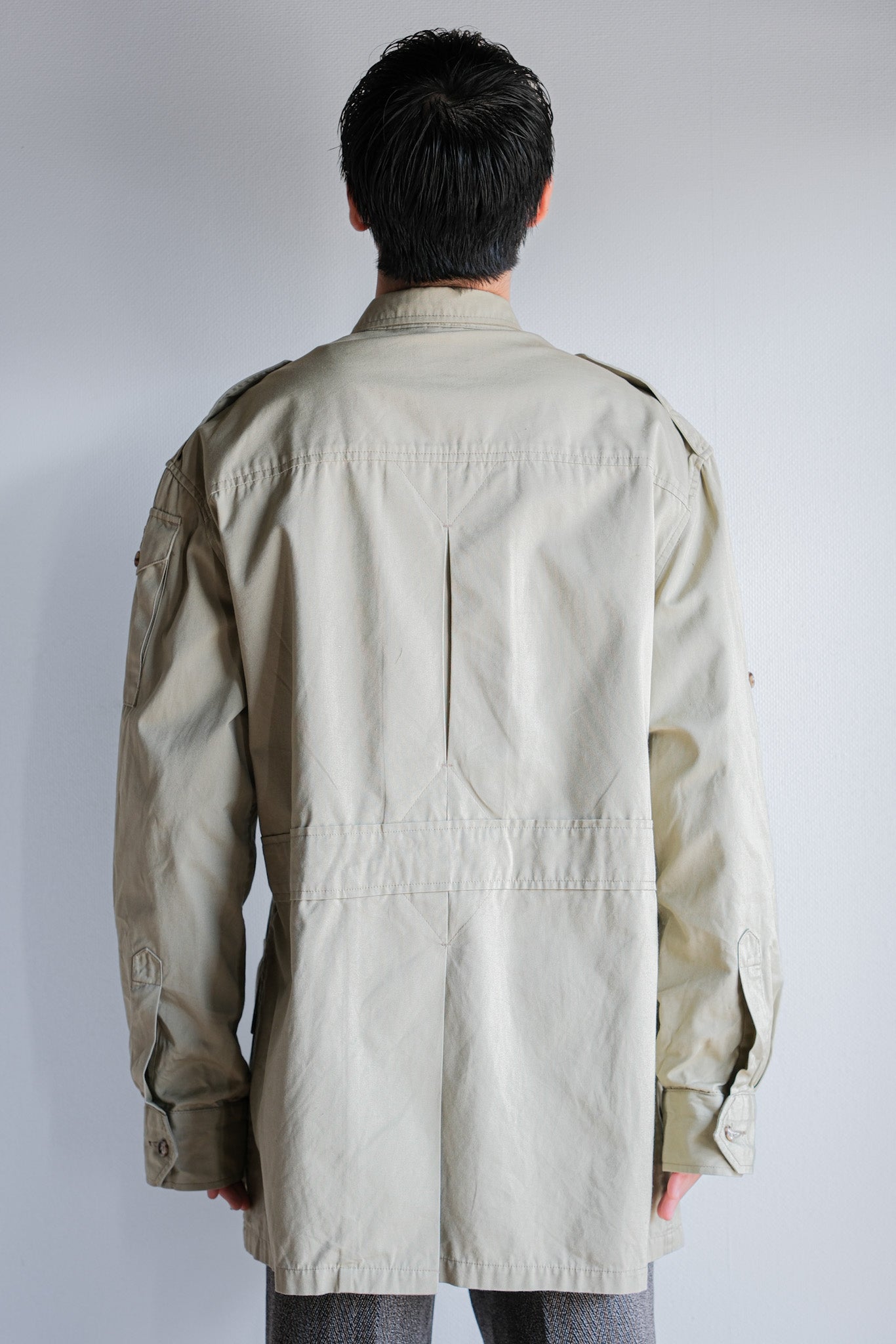 【~90's】Vintage Willis&Geiger Bush Poplin Hemingway Jacket Size.M "Made in U.S.A."