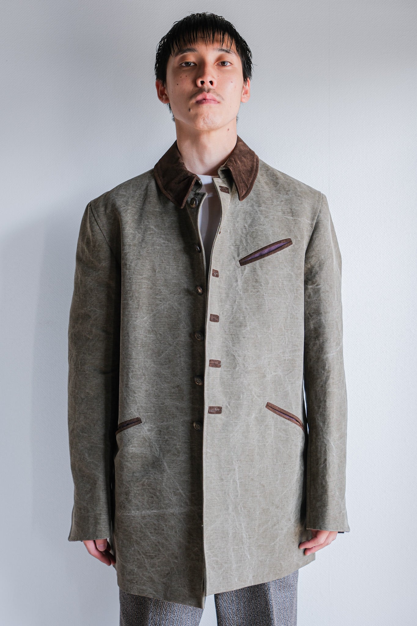 ［~00's］Old ARNYS PARIS Cotton Jacket Size.48 "Cornac"