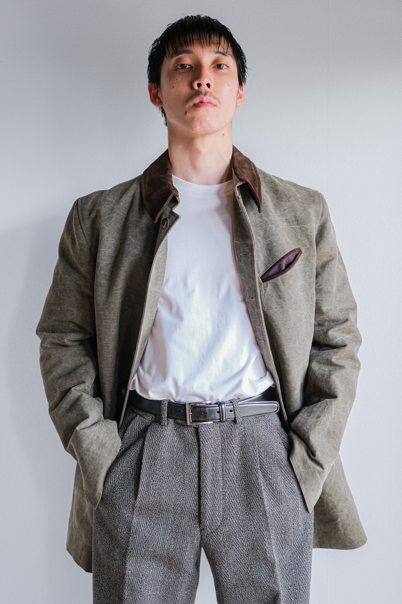 ［~00's］Old ARNYS PARIS Cotton Jacket Size.48 "Cornac"