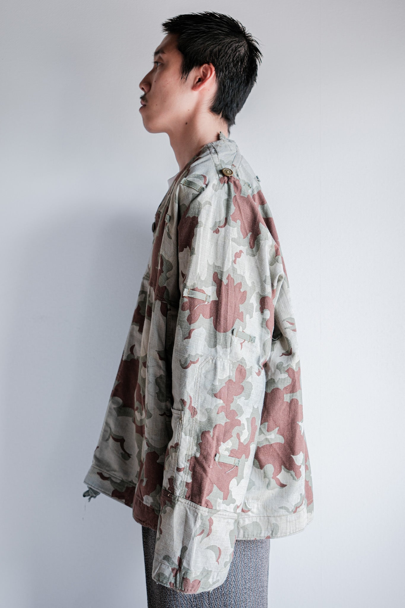 ［~50's］Czechoslovakian Army Clouds Camouflage Reversible Smock