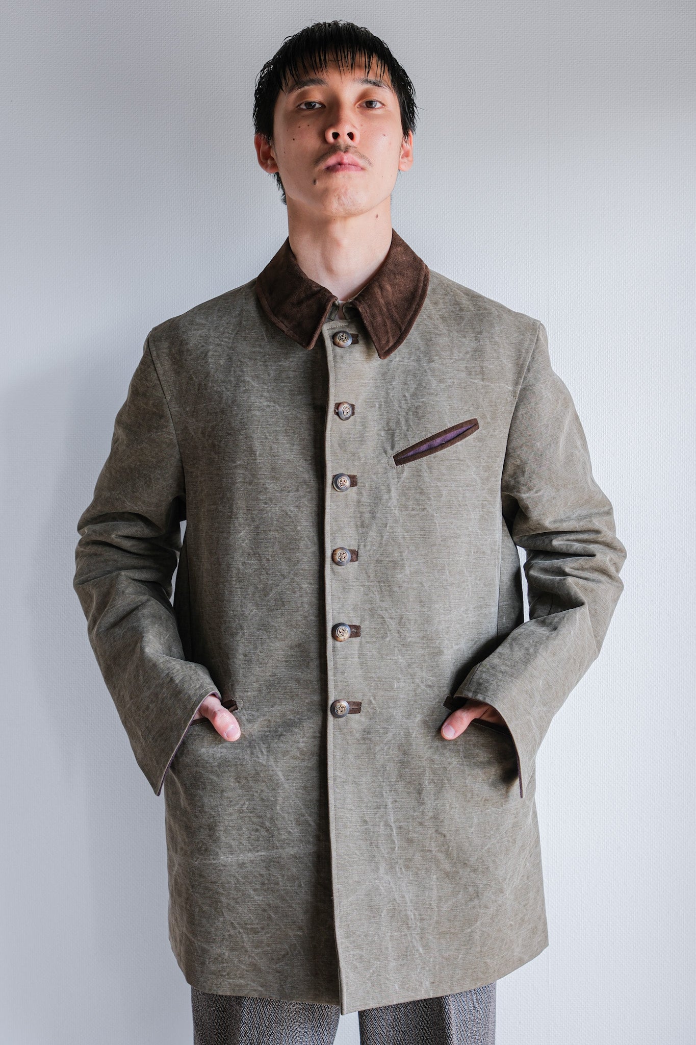 ［~00's］Old ARNYS PARIS Cotton Jacket Size.48 "Cornac"