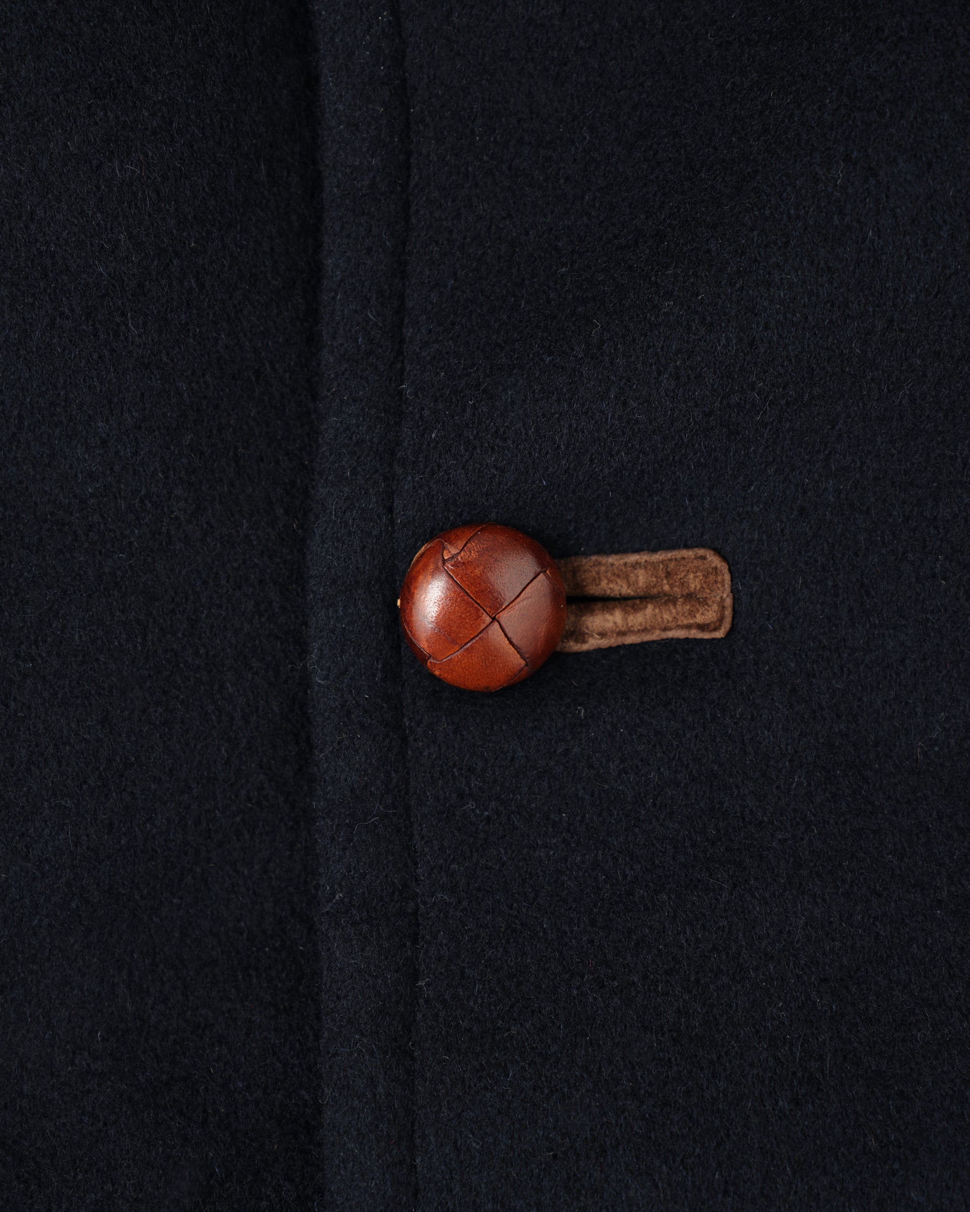 【~80’s】Old GUCCI Fur Collar Cashmere Jacket Size.52