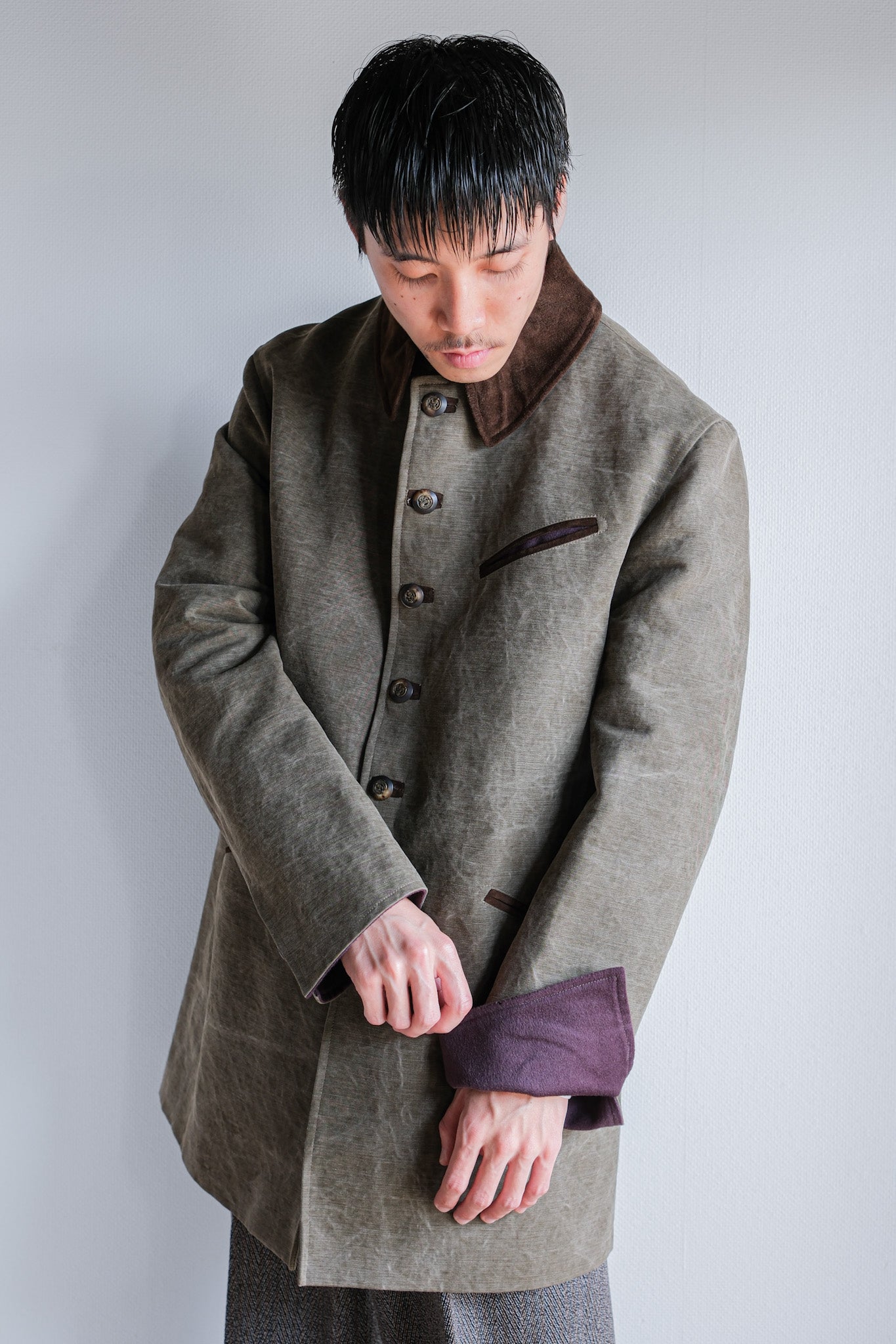 ［~00's］Old ARNYS PARIS Cotton Jacket Size.48 "Cornac"