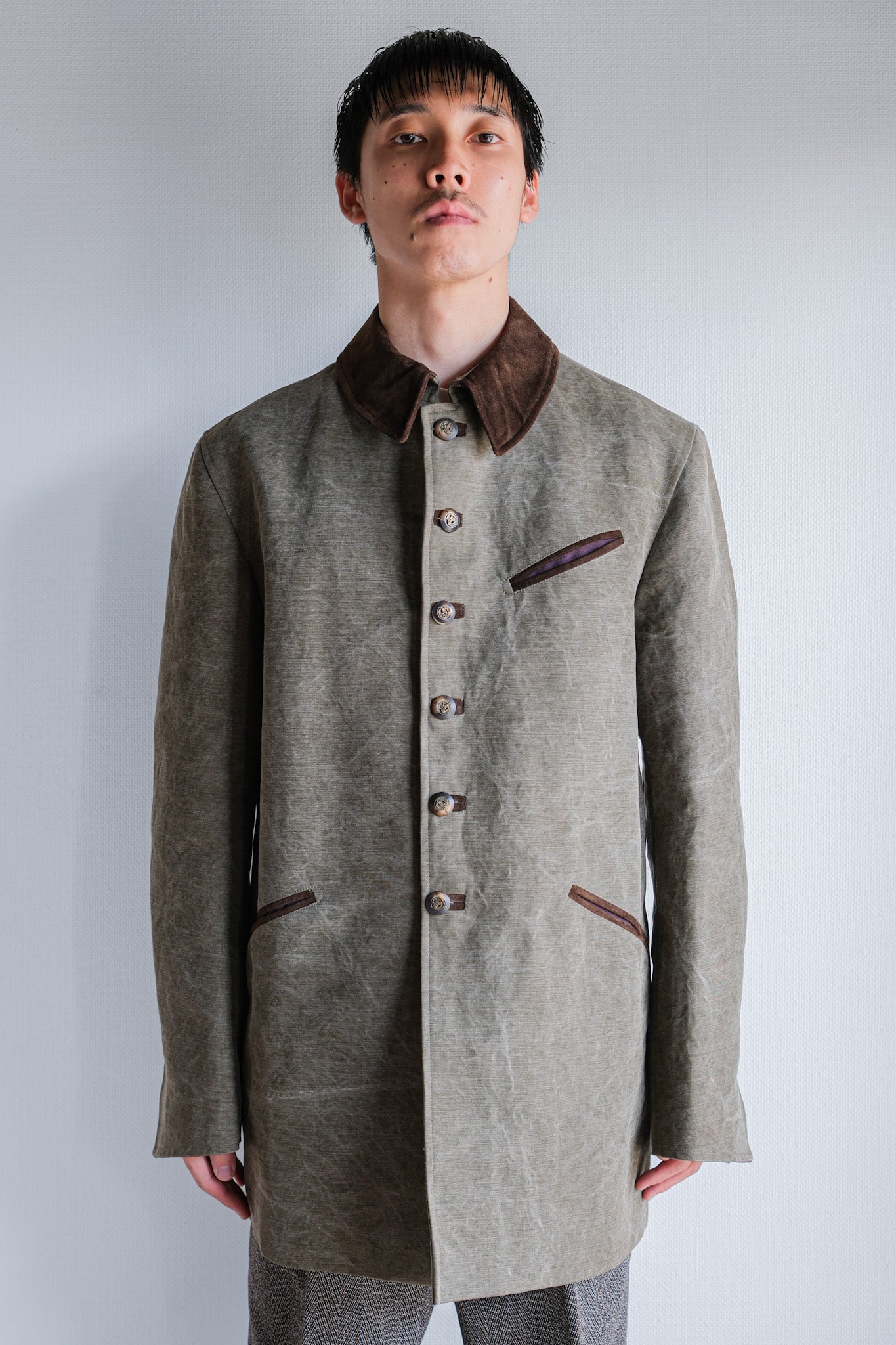 ［~00's］Old ARNYS PARIS Cotton Jacket Size.48 "Cornac"