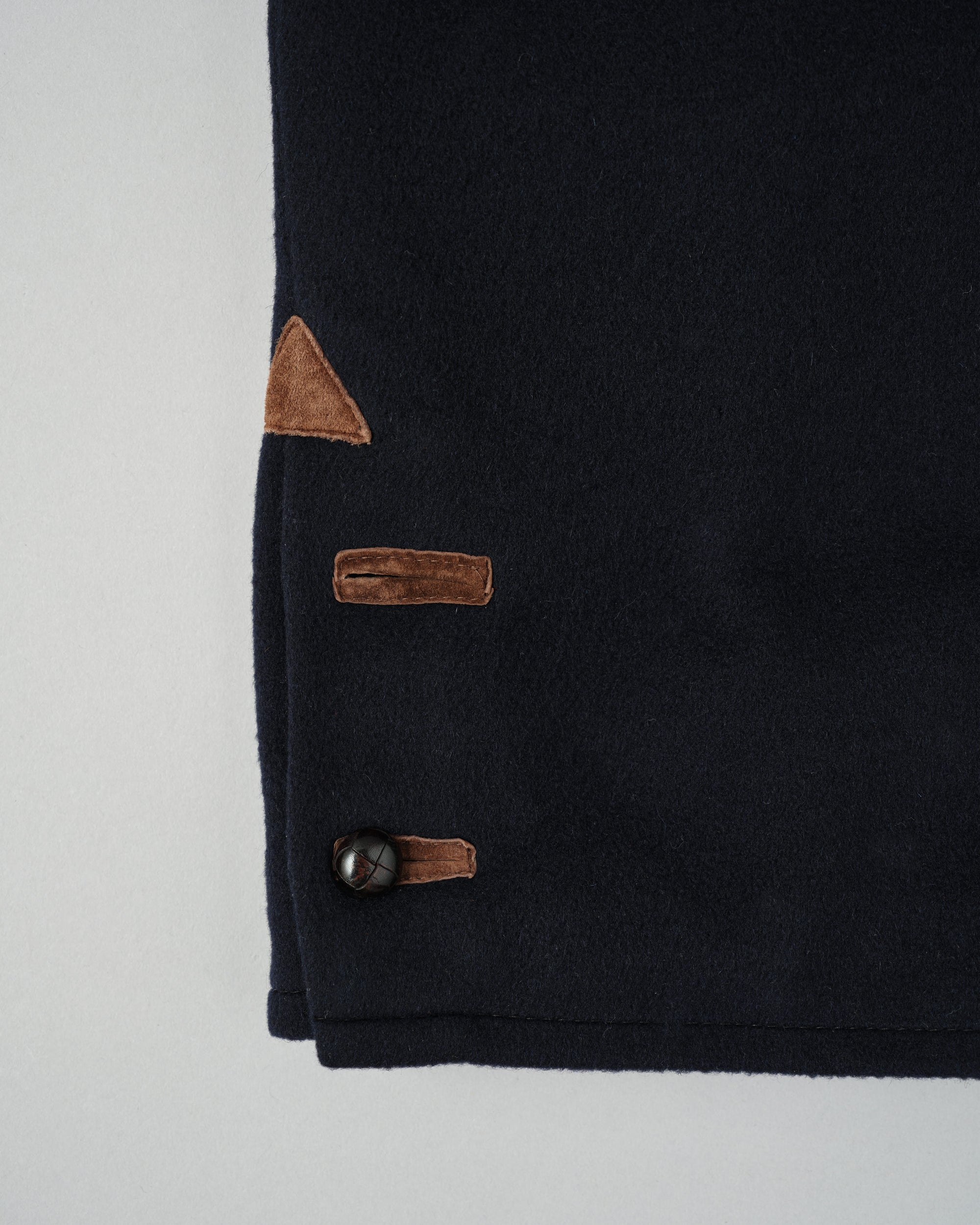 【~80’s】Old GUCCI Fur Collar Cashmere Jacket Size.52