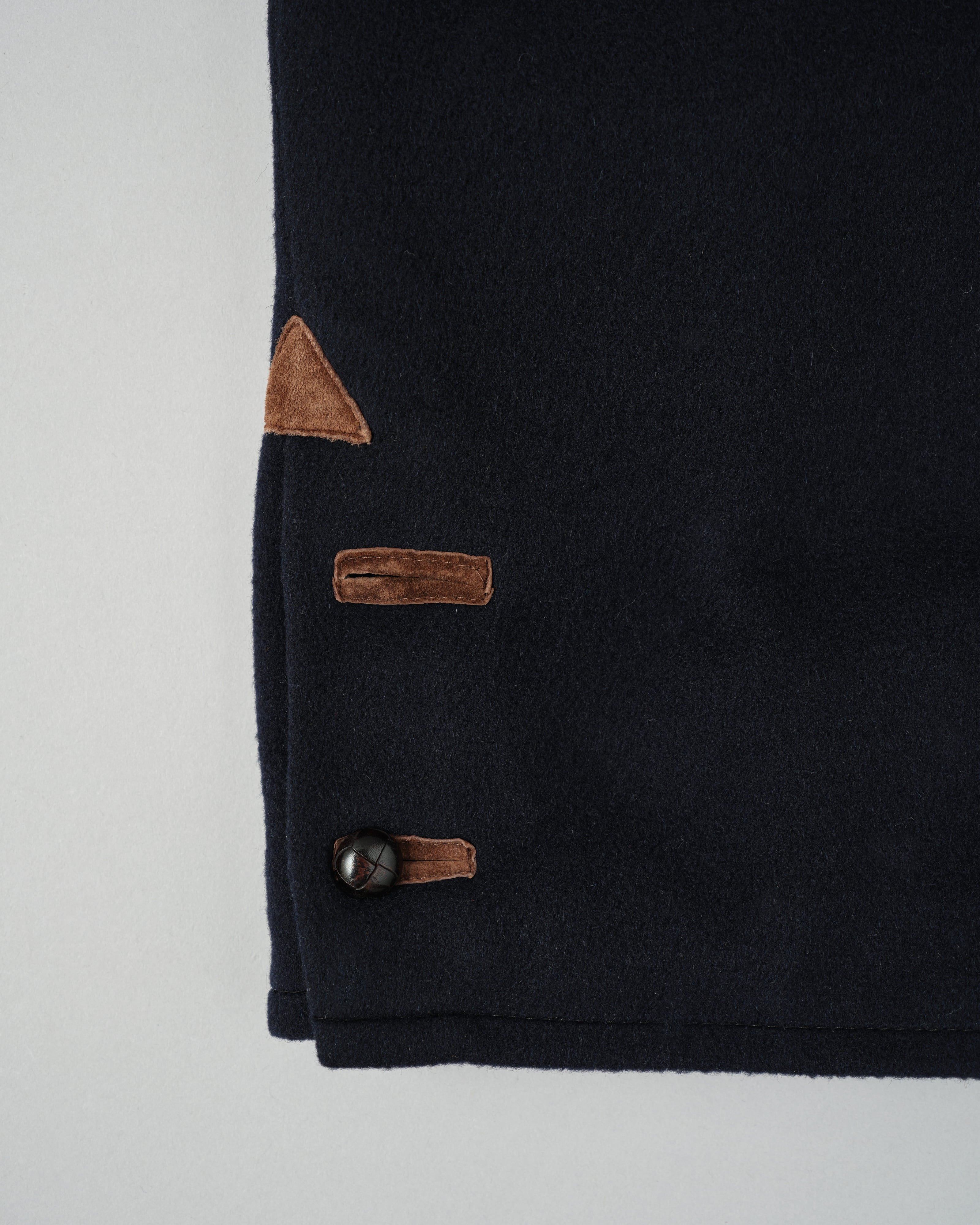 [~80’s] Old GUCCI Fur Collar Cashmere Jacket Size.52