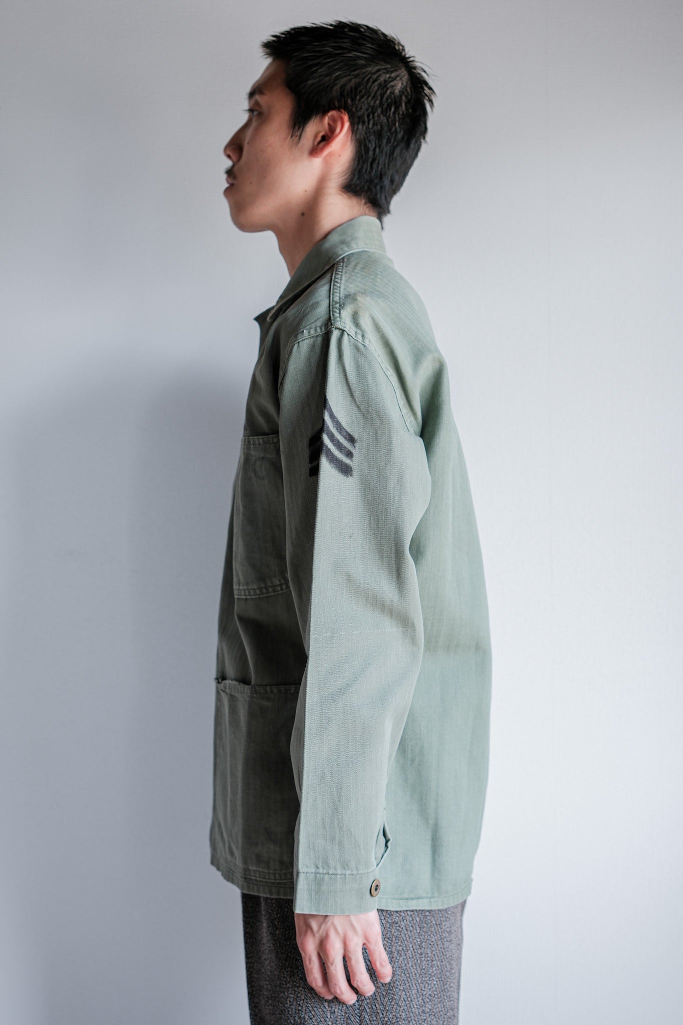 ［~40's］U.S.M.C P-47 HBT Utility Jacket Size.34