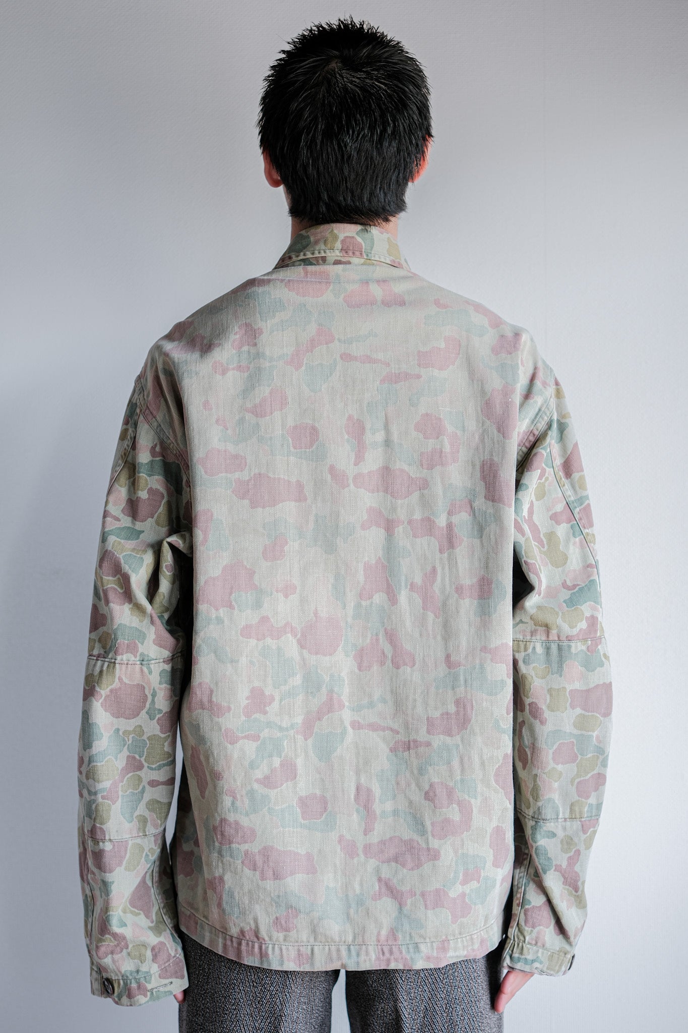 ［~50's］Dutch Army Frogskin Camouflage Field Jacket Size.50