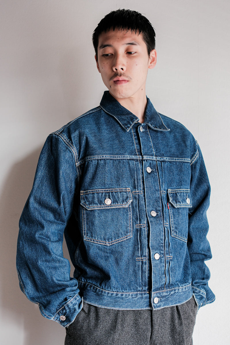 EURO Levi's 90s 70502-0216 2nd デニムジャケット着丈59 - Gジャン