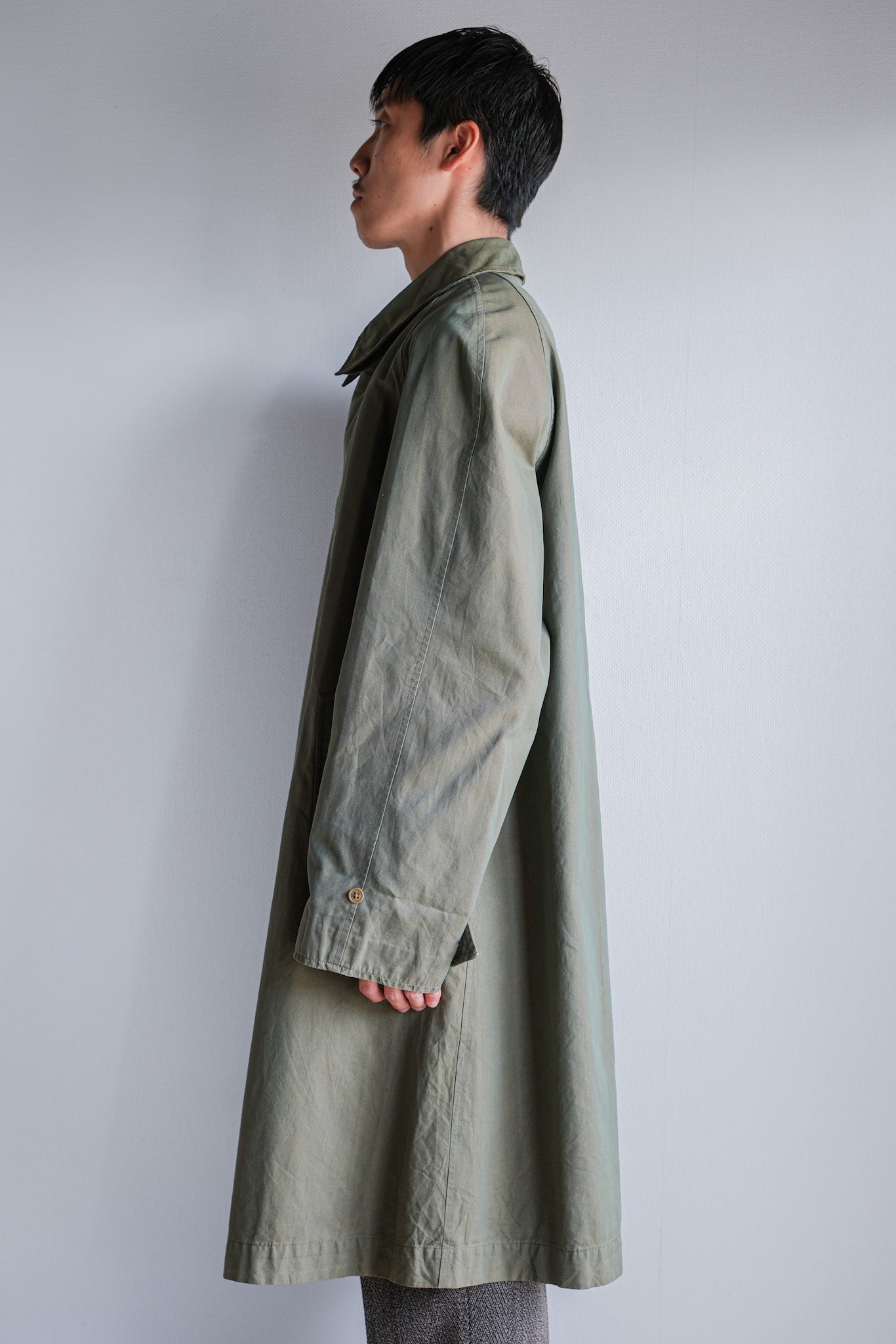 ［~50's］Vintage Burberrys Raglan Sleeve Balmacaan Coat C100 "TAMAMUSHI"
