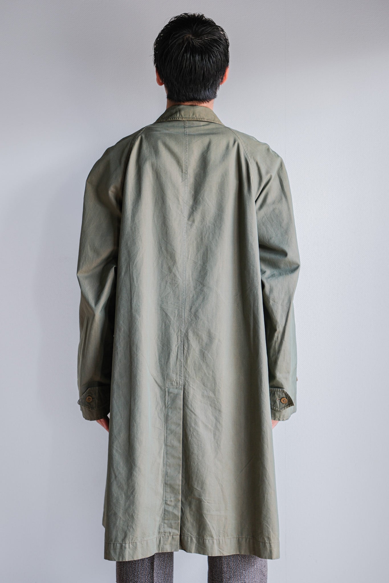［~50's］Vintage Burberrys Raglan Sleeve Balmacaan Coat C100 "TAMAMUSHI"