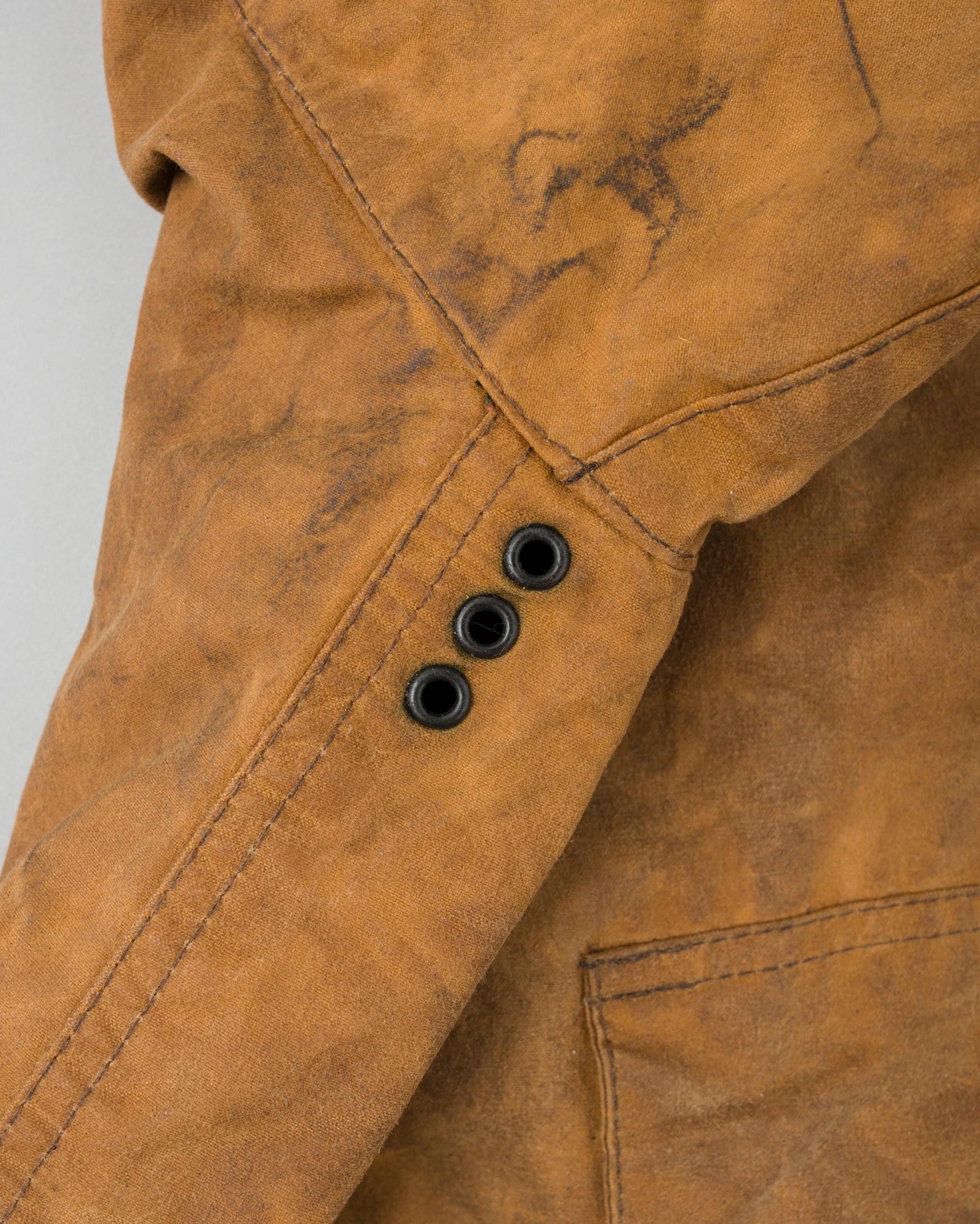 ［~90’s］Vintage Barbour Waxed Cotton Smock Jacket "LONGSHOREMAN" 3 Crest