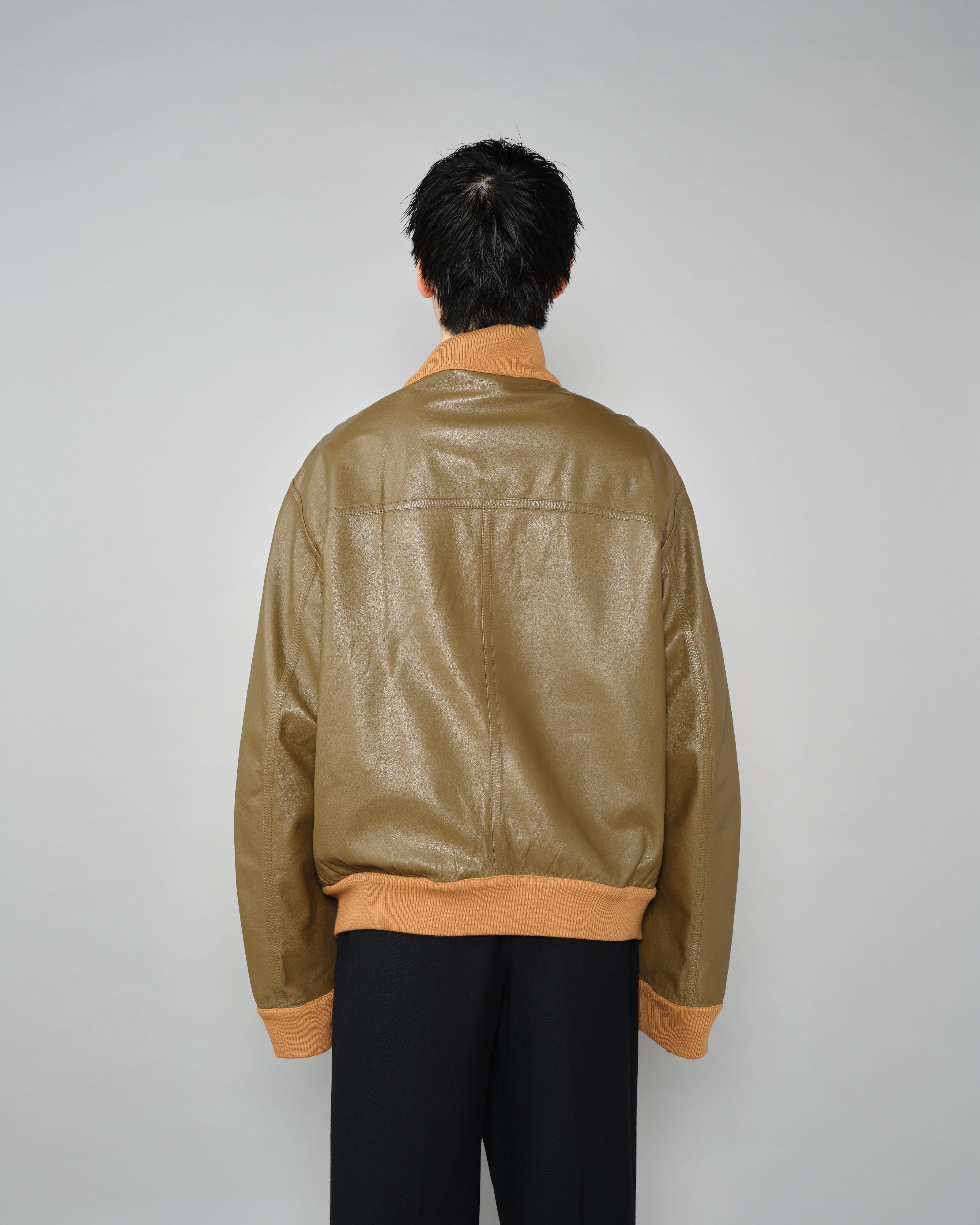 【~90's】Old ARNYS PARIS Valstarino Type Reversible Leather Blouson Size.52