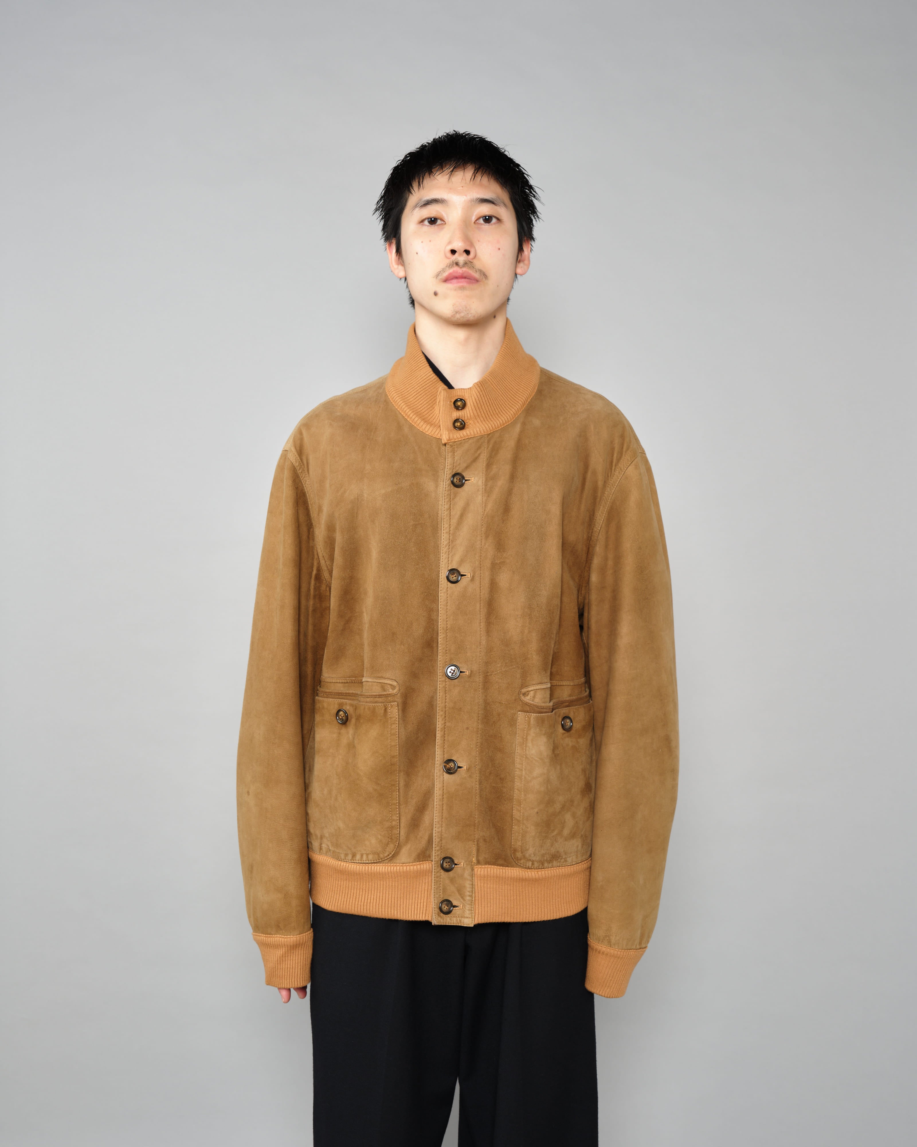 【~90's】Old ARNYS PARIS Valstarino Type Reversible Leather Blouson Size.52