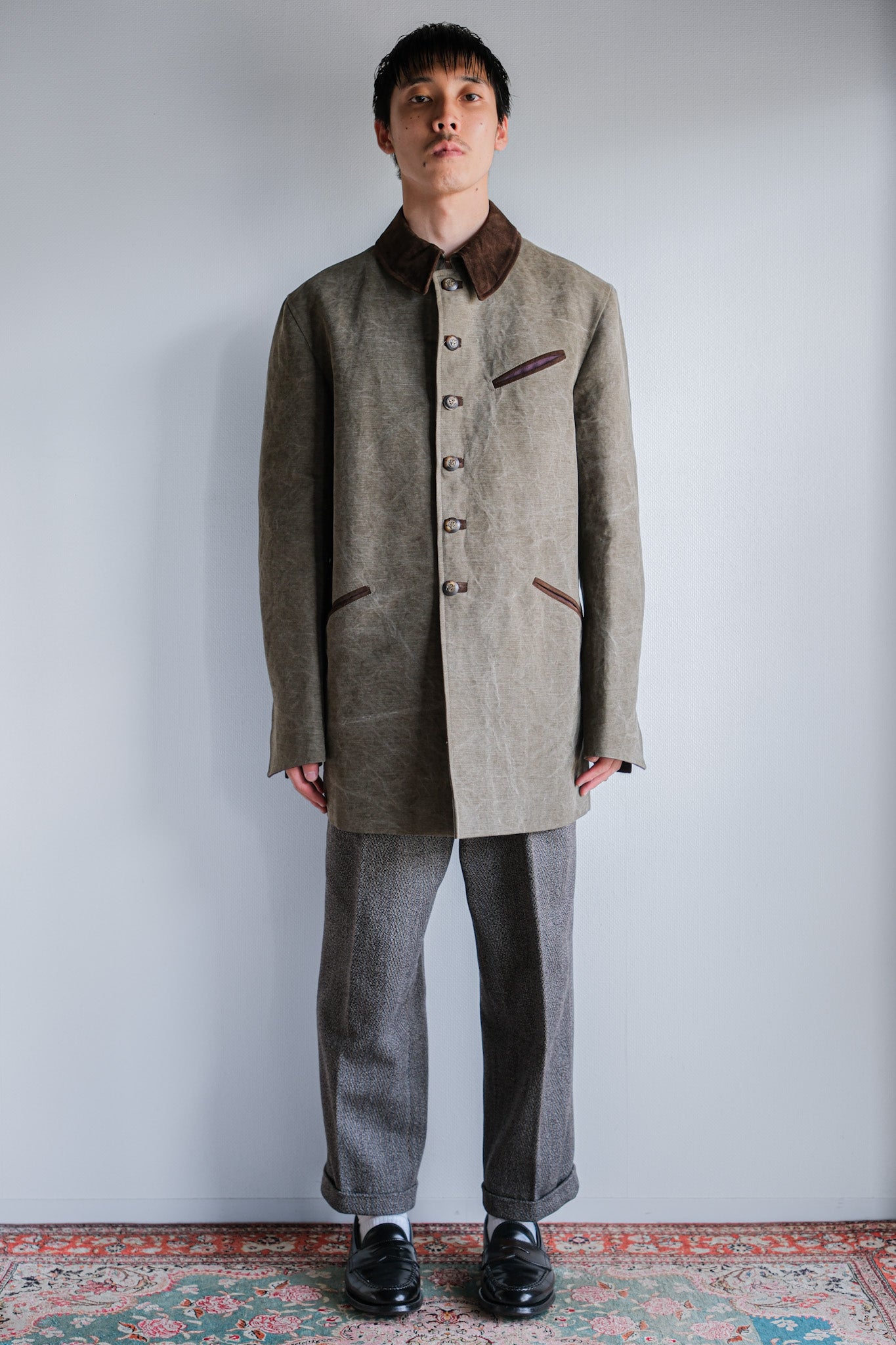 ［~00's］Old ARNYS PARIS Cotton Jacket Size.48 "Cornac"