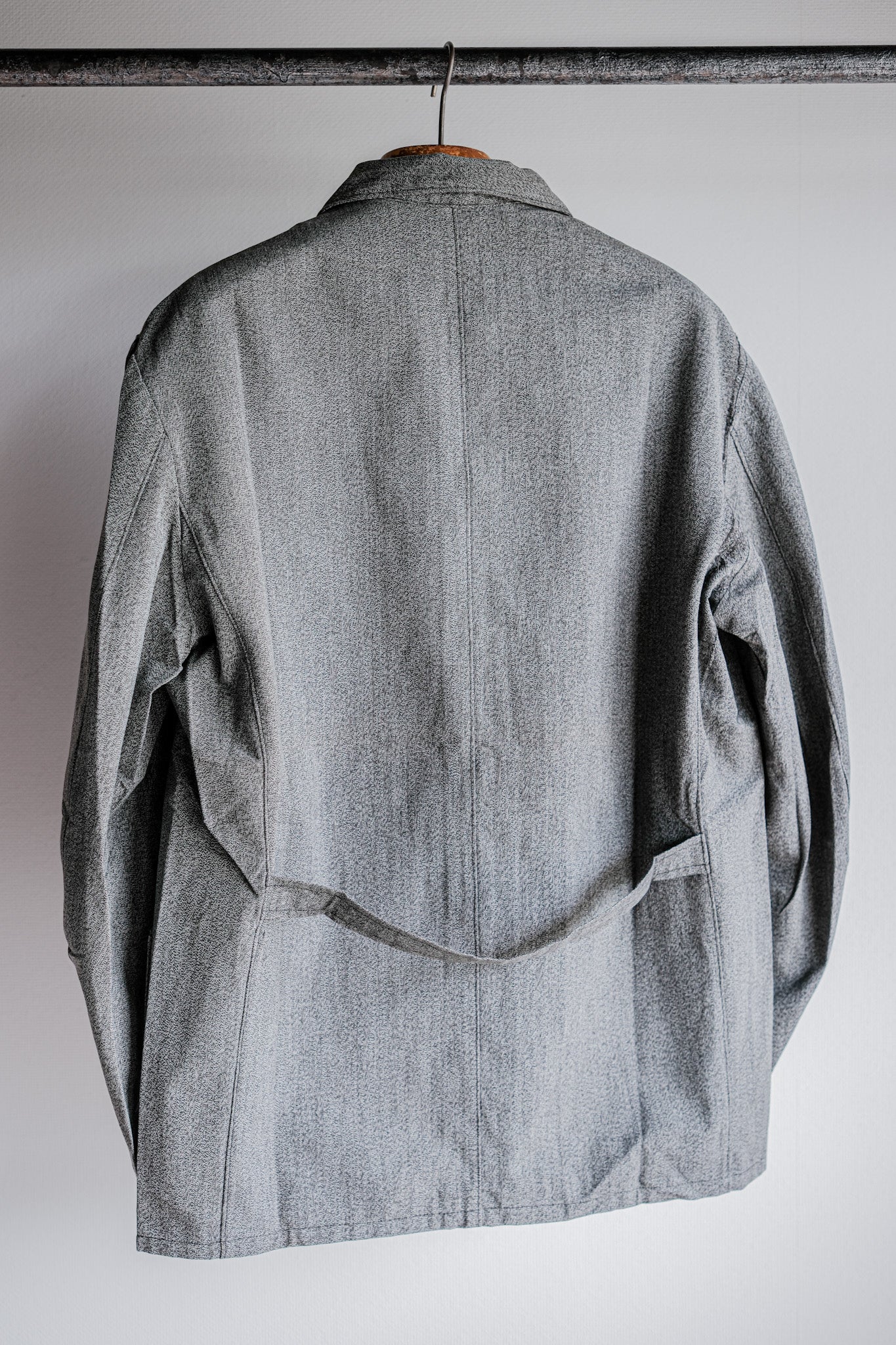 ［~10's］WWⅠ Royal Italian Army Salt & Pepper Cotton Work Jacket