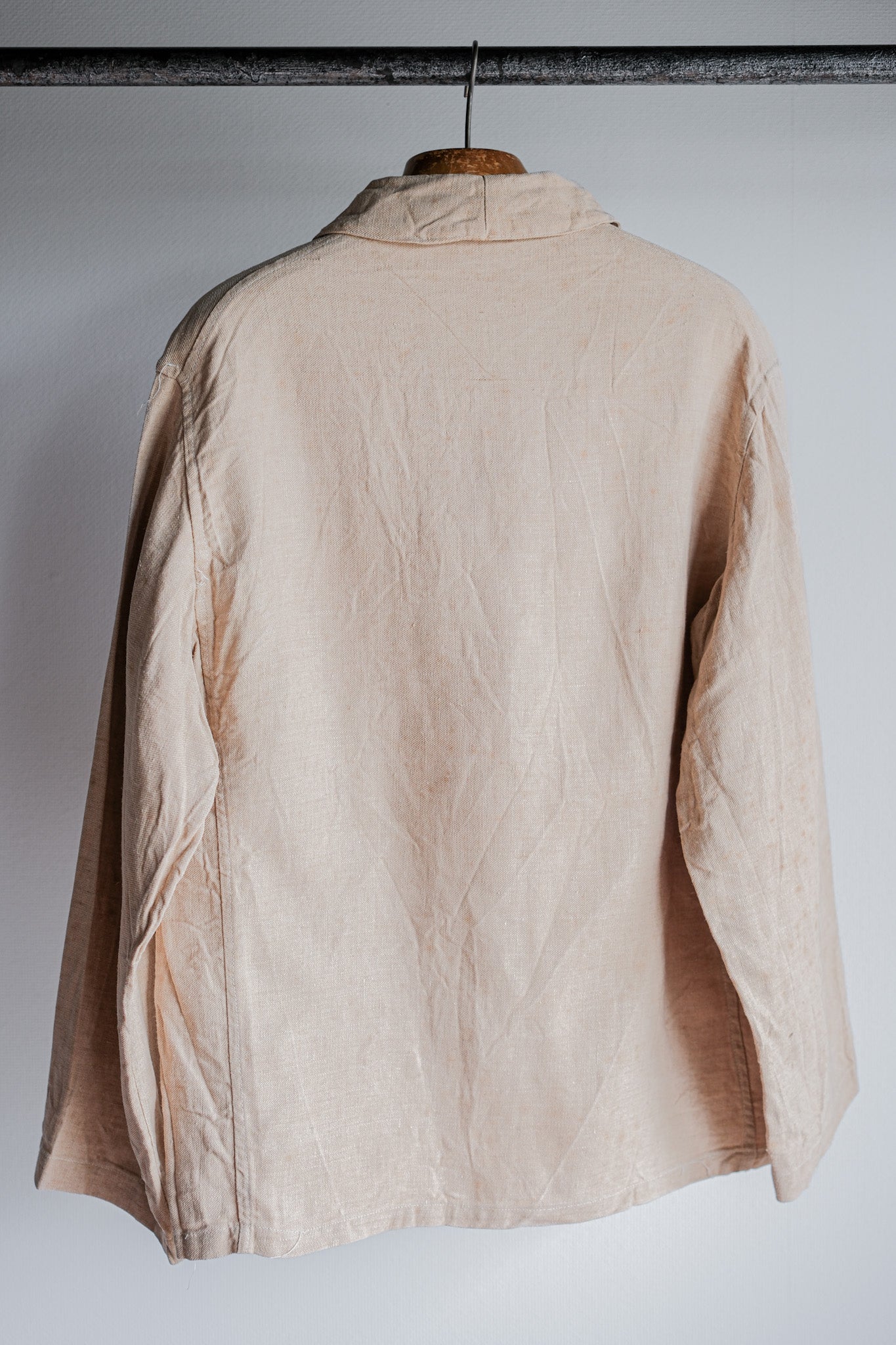 ［~40's］WWⅡ Royal Italian Navy Linen Twill Work Smock Size.2 "Regia Marina"