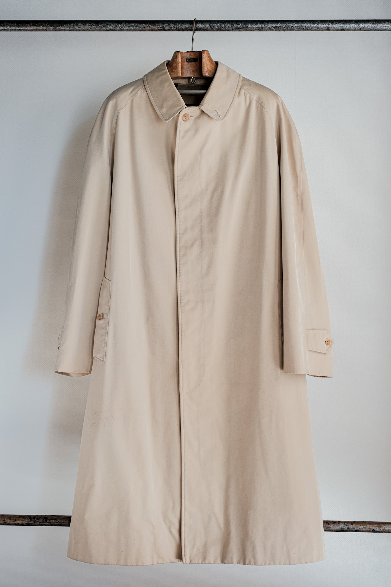 [~ 90's] Old Invertere Raglan Sleeve Balmacaan Coat Coat Cop Taille C100.42R "De Paz Note séparée"
