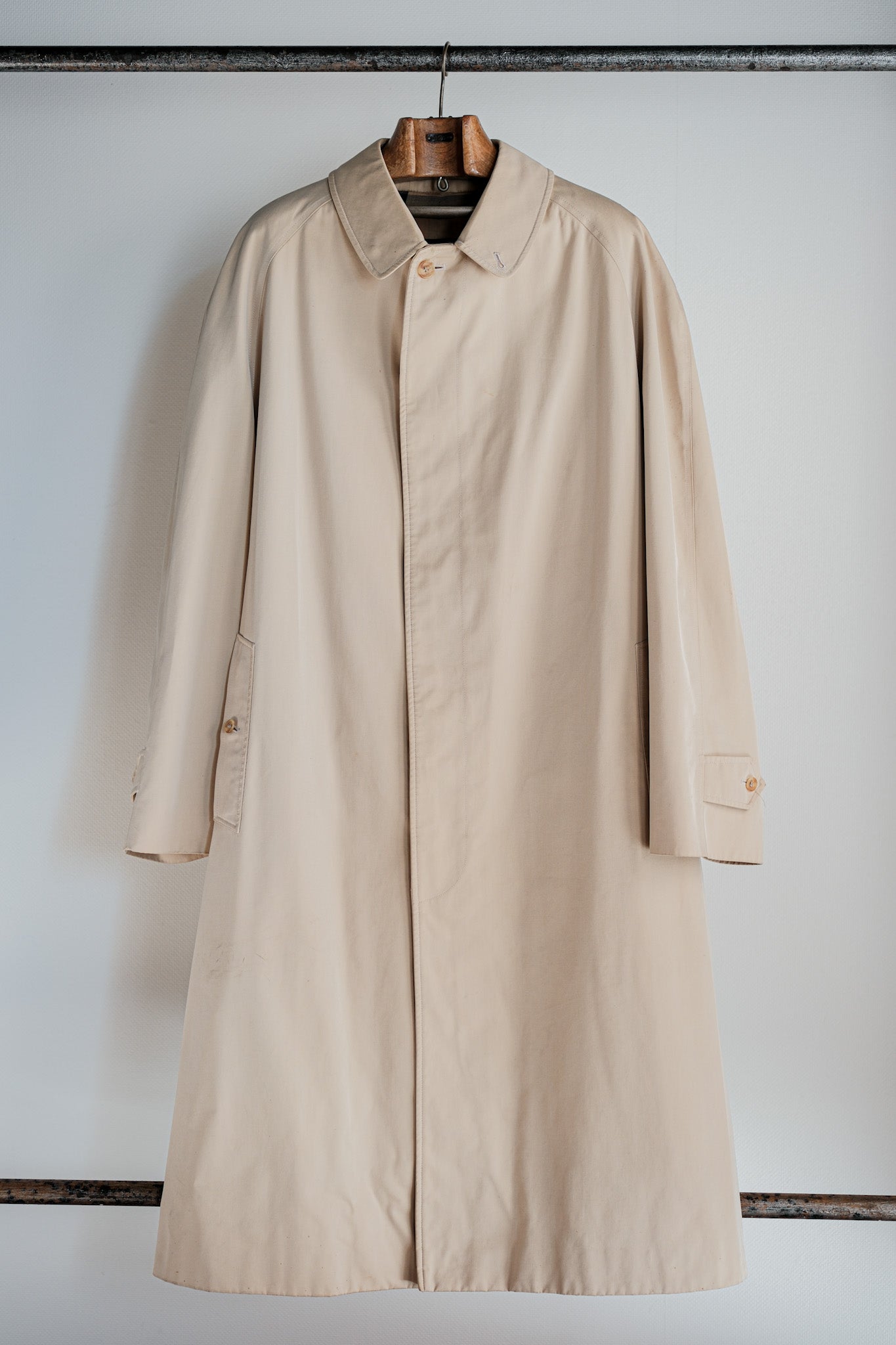 ［~90's］Old INVERTERE Raglan Sleeve Balmacaan Coat C100 Size.42R "DE PAZ 別注"