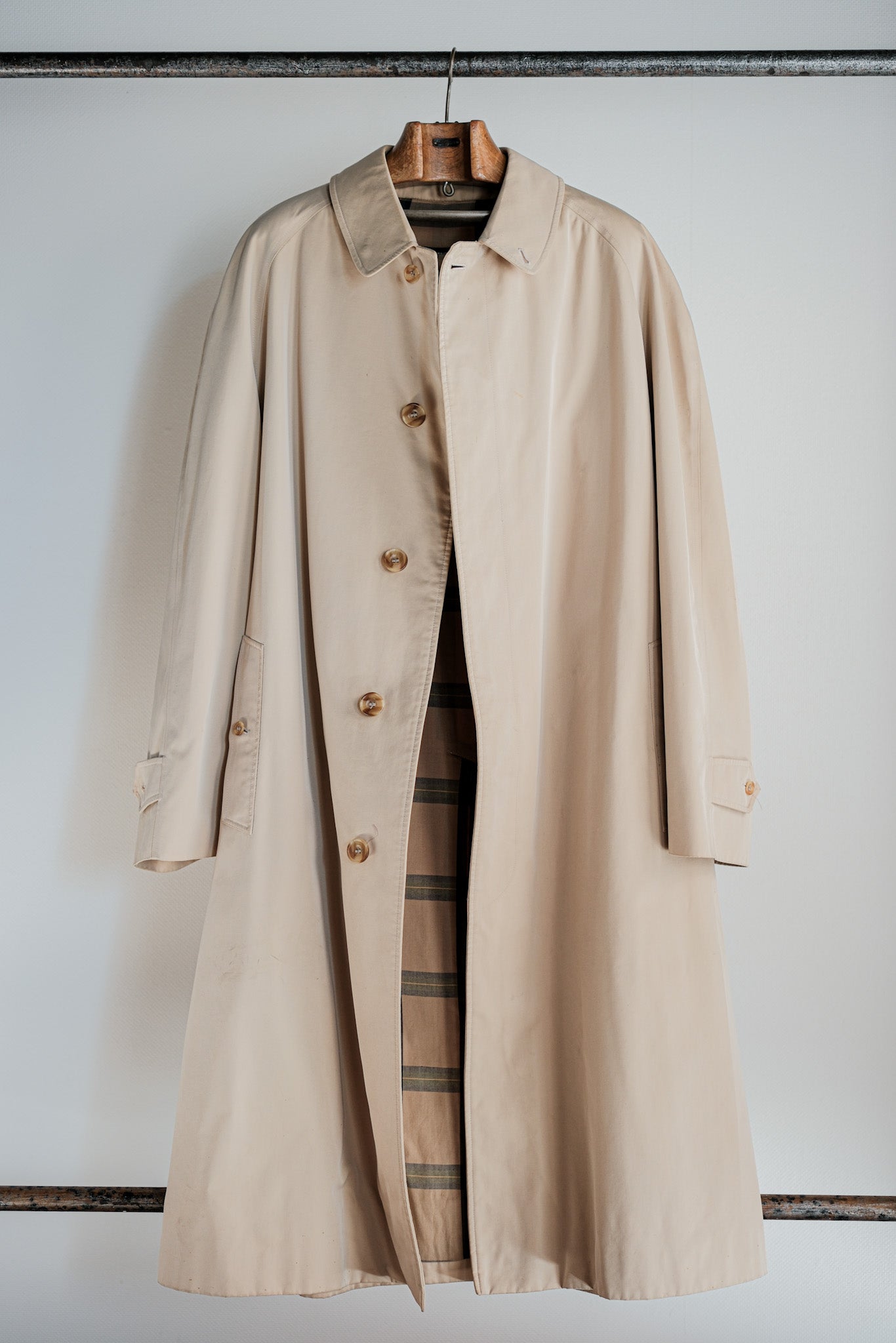 ［~90's］Old INVERTERE Raglan Sleeve Balmacaan Coat C100 Size.42R "DE PAZ 別注"