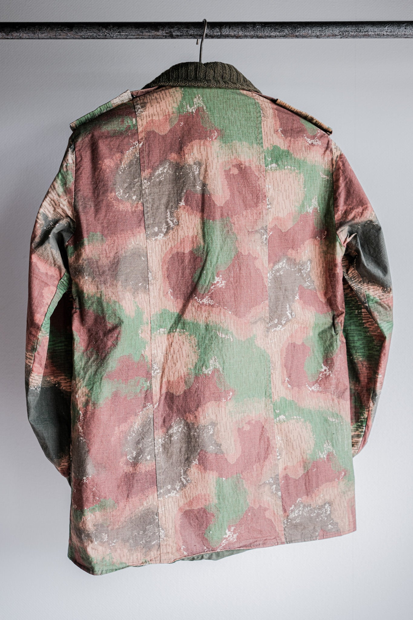 【~60's】Czechoslovakian Air Force Sumpfmuster Pattern Camouflage Paratrooper Jacket "Localmade"