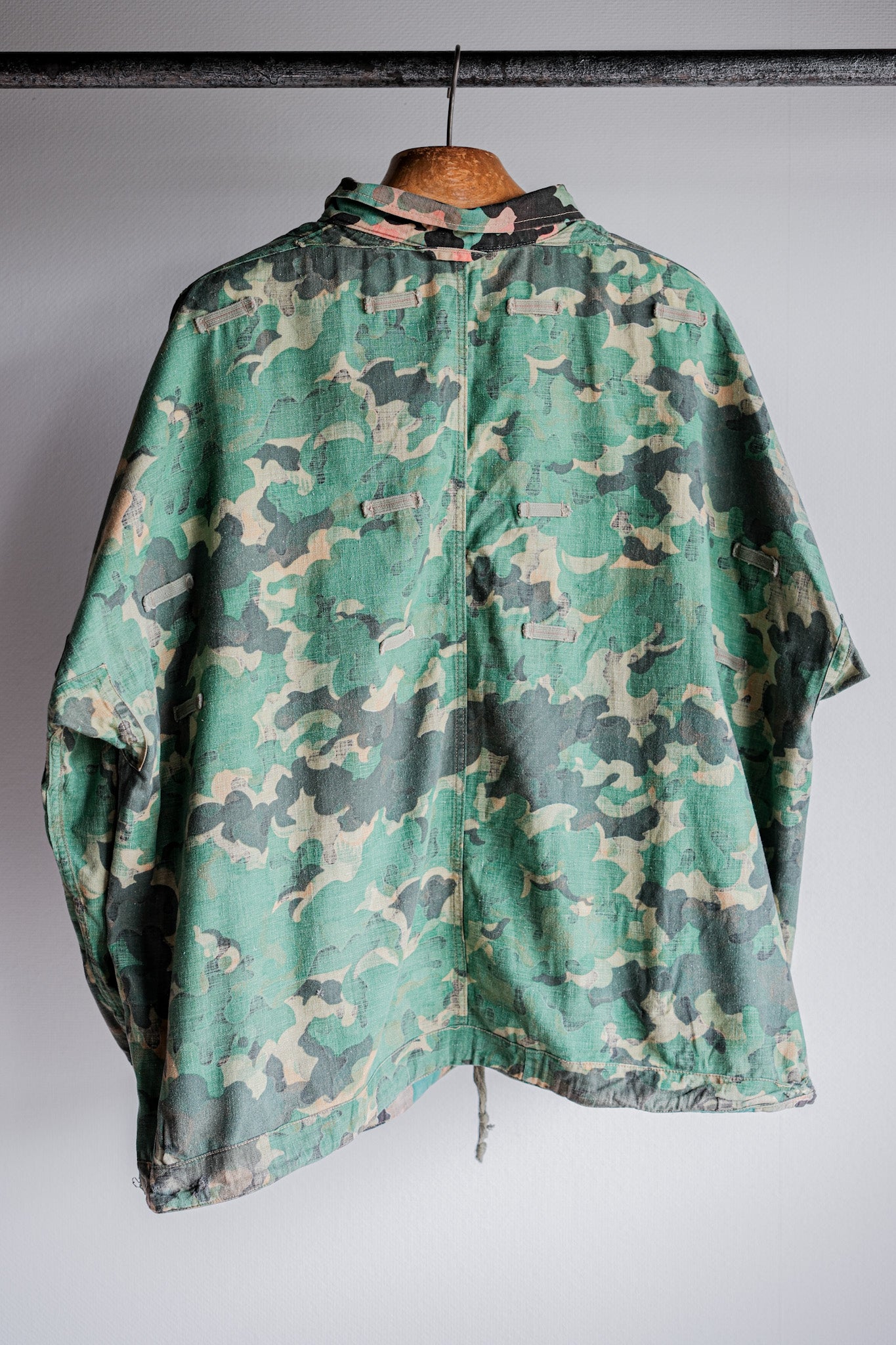 [~ 50's] armée tchécoslovaque dubaky camouflage réversible smock