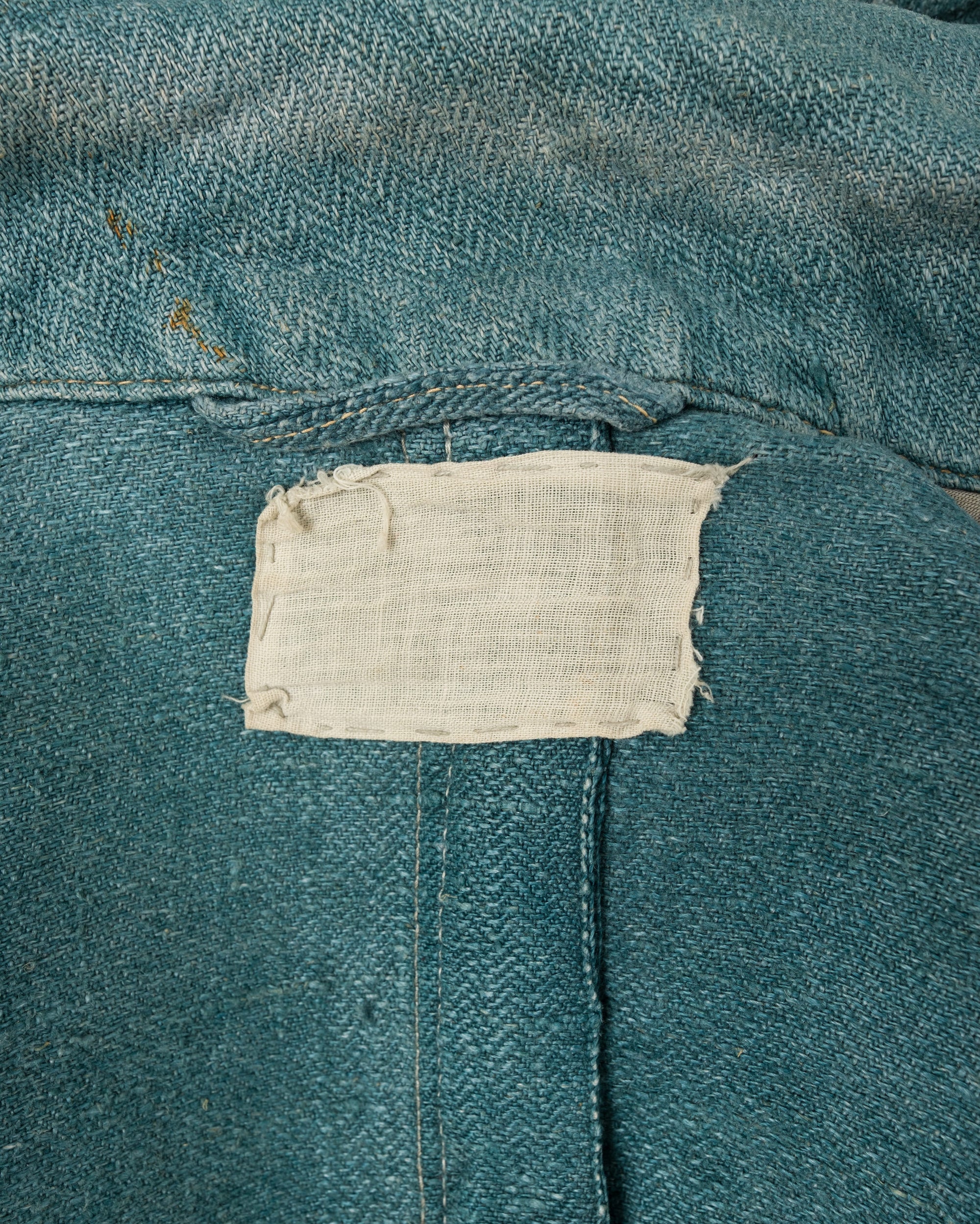 ［~40's］WWII German Army Turquoise Green Drillich HBT Linen Summer Field Jacket "Wehrmacht"