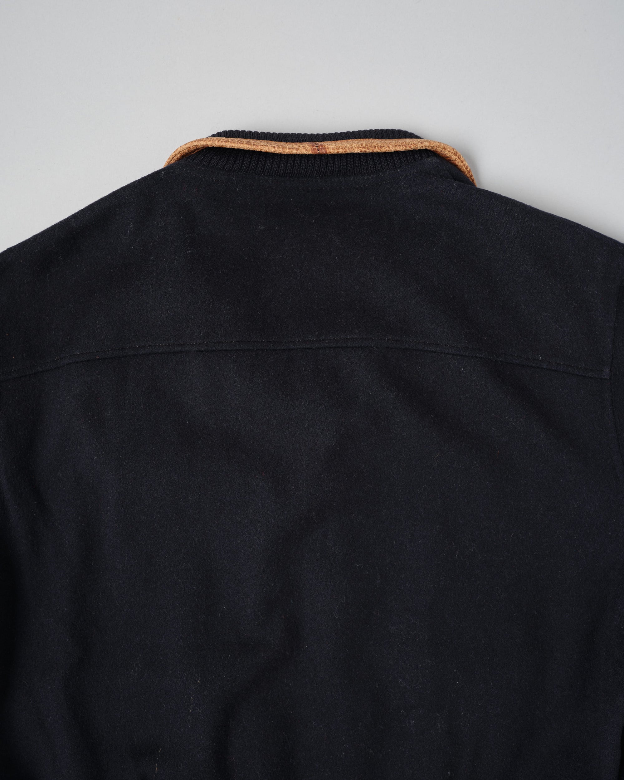 【~80's】Vintage Façonnable Wool Nylon Blouson Size.5