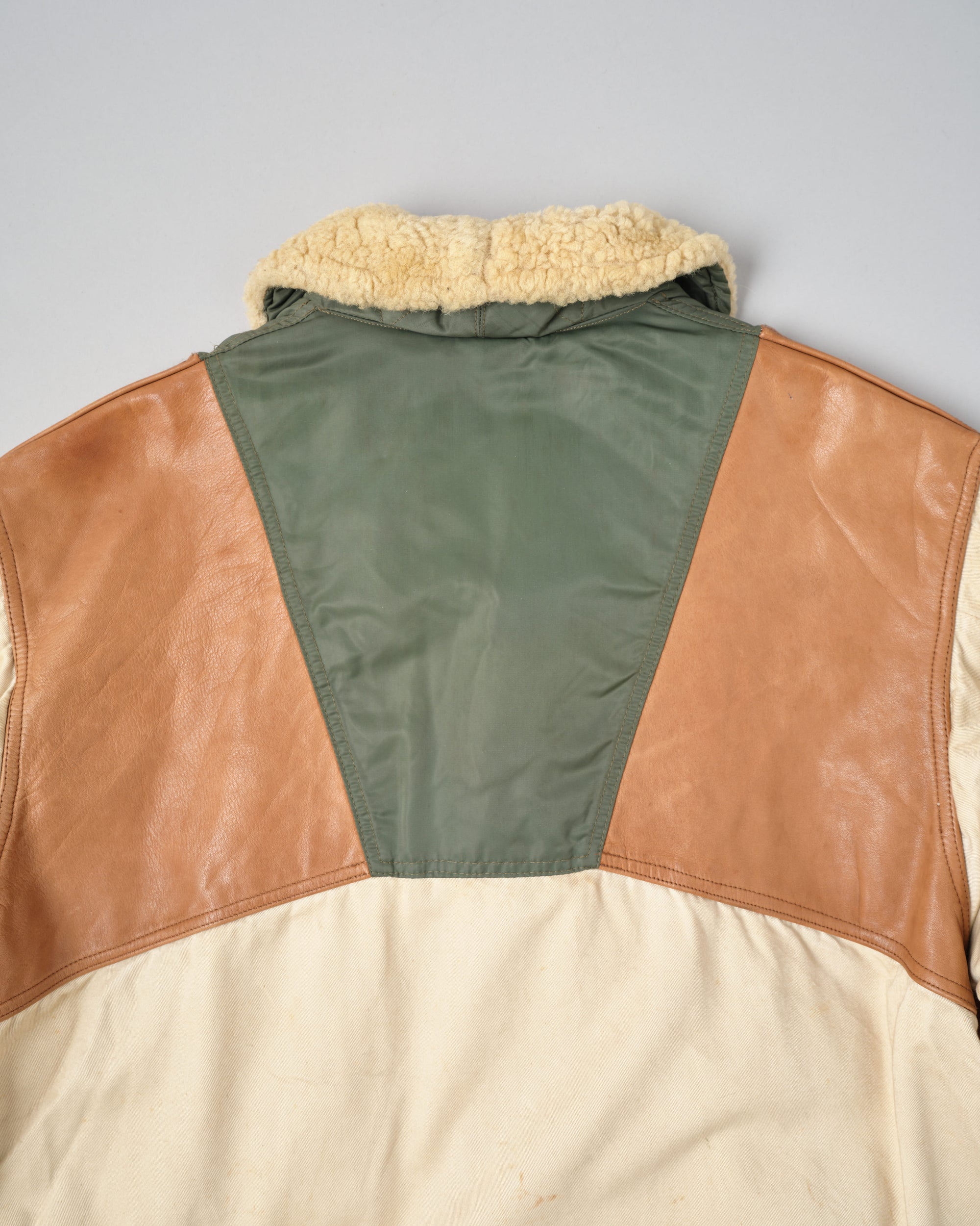 ［~80's］Old CHEVIGNON Switching Design Shawl Collar Jacket Size.XL