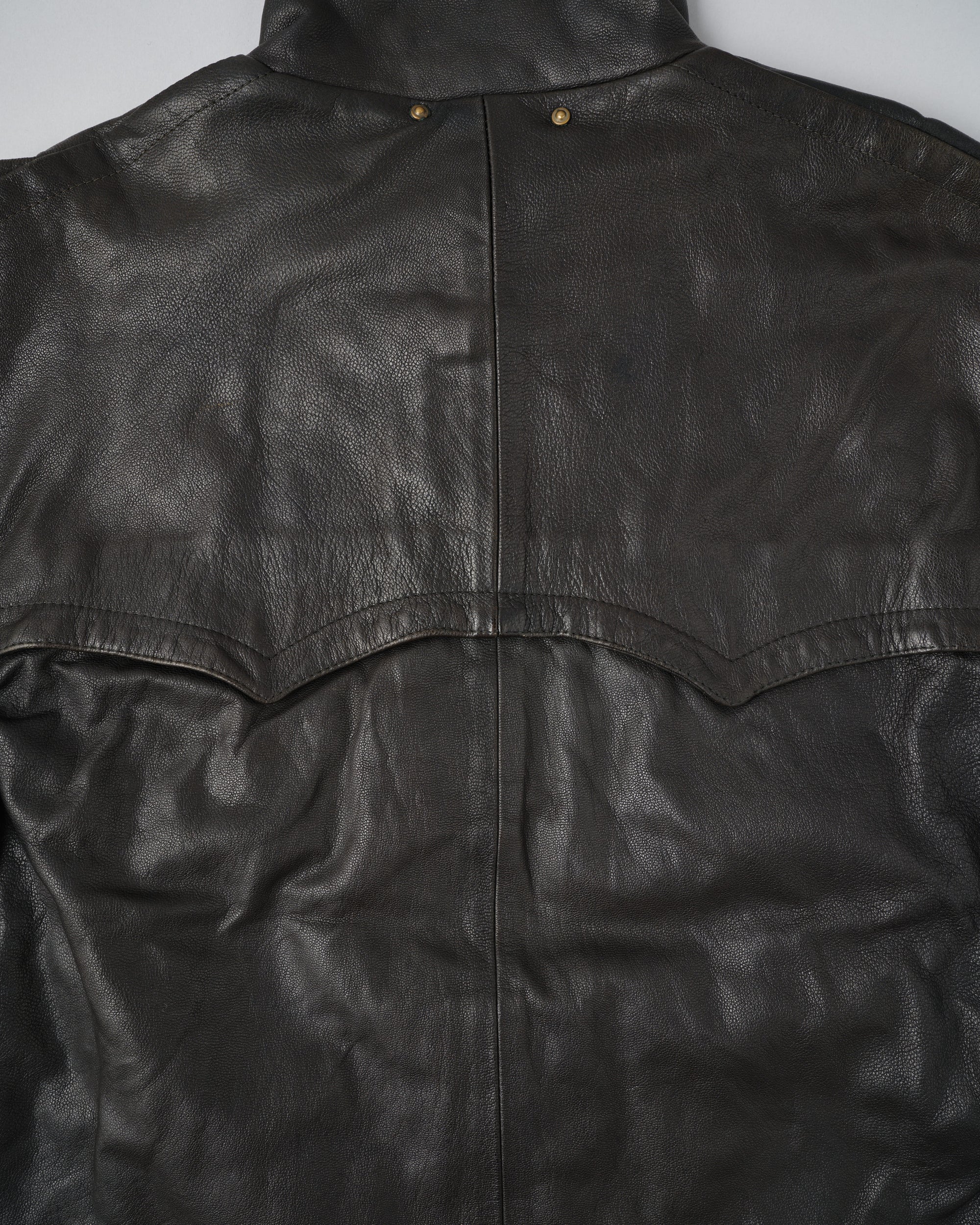 ［88AW］Old C.P.Company Black Leather Blouson Size.50