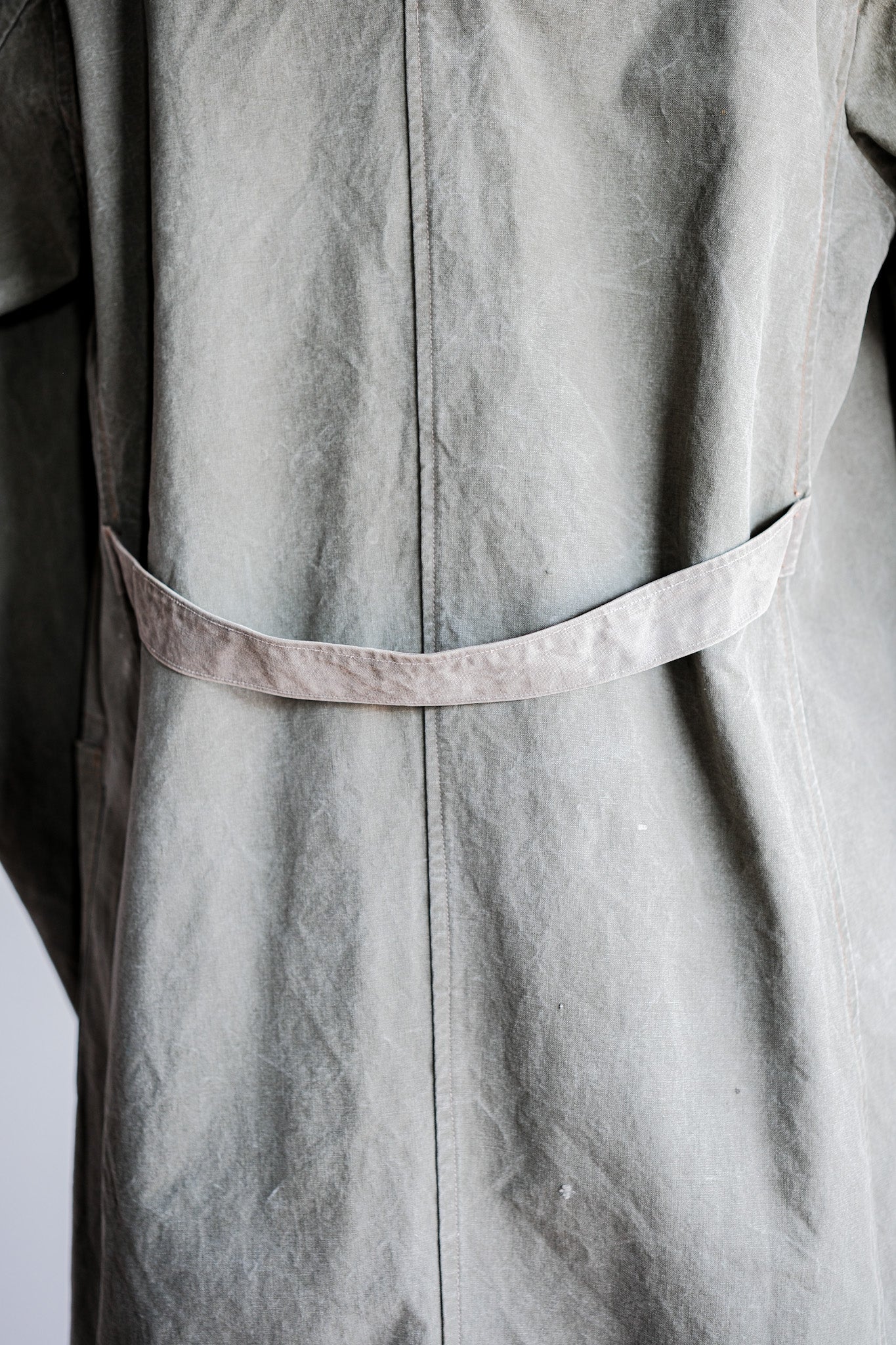 ［~50's］German Vintage Green Cotton Work Coat