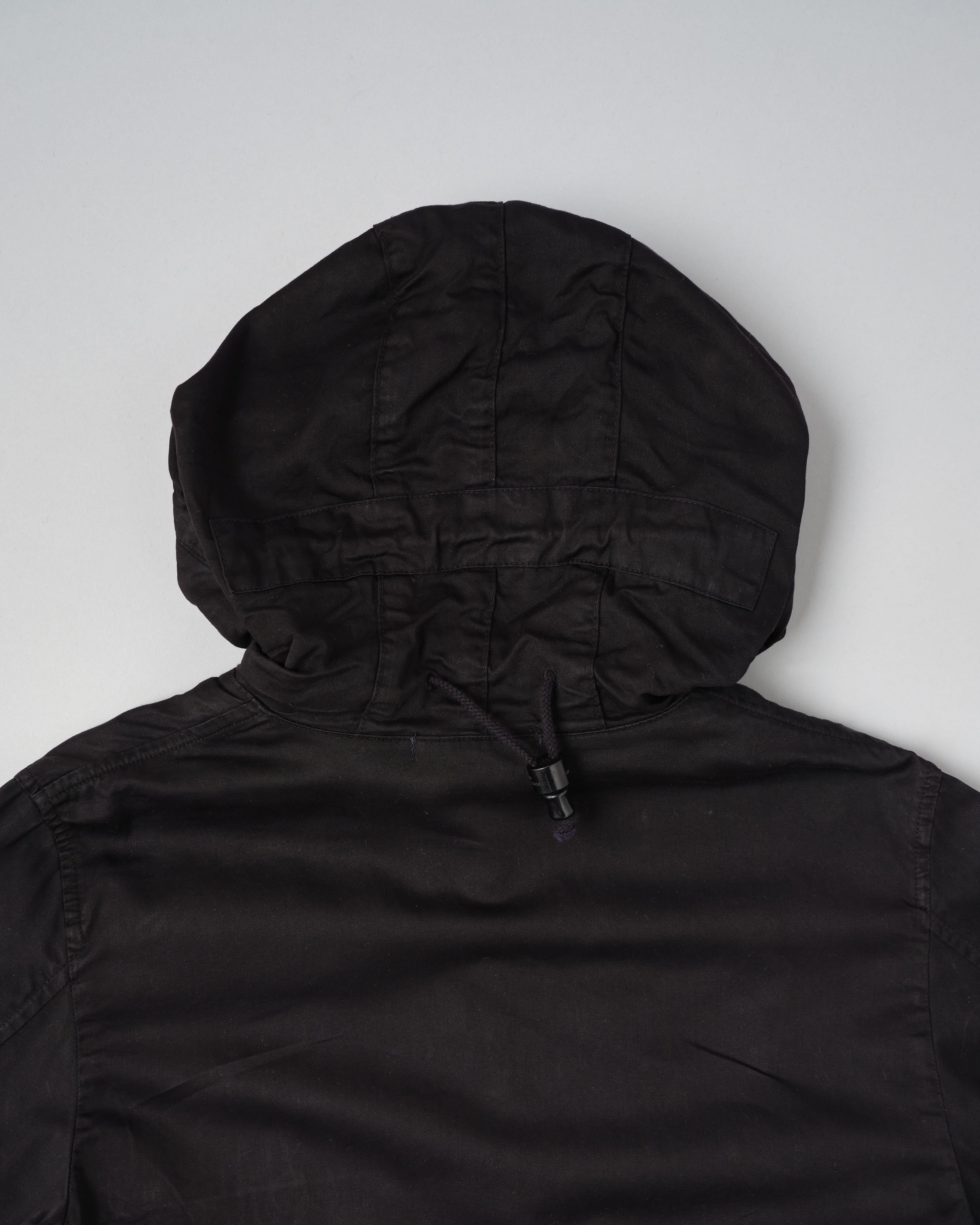 【06AW】เสื้อแจ็คเก็ตตัวสั้นมีฮู้ดผ้าฝ้าย Old STONE ISLAND Size.S "RASO GOMMATO"