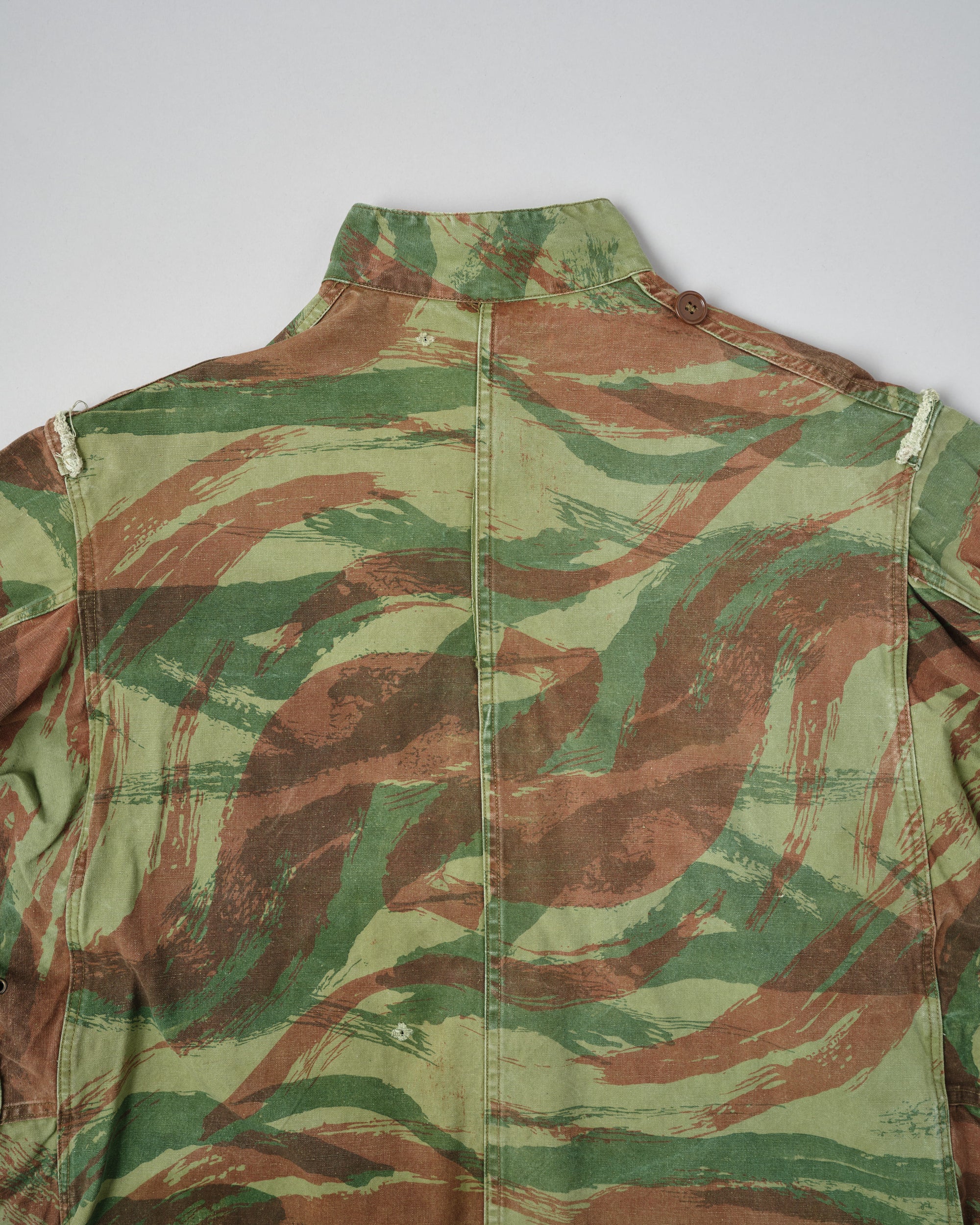 ［~50's］French Army TAP47/54 Lizard Camouflage Paratrooper Jacket Size.32
