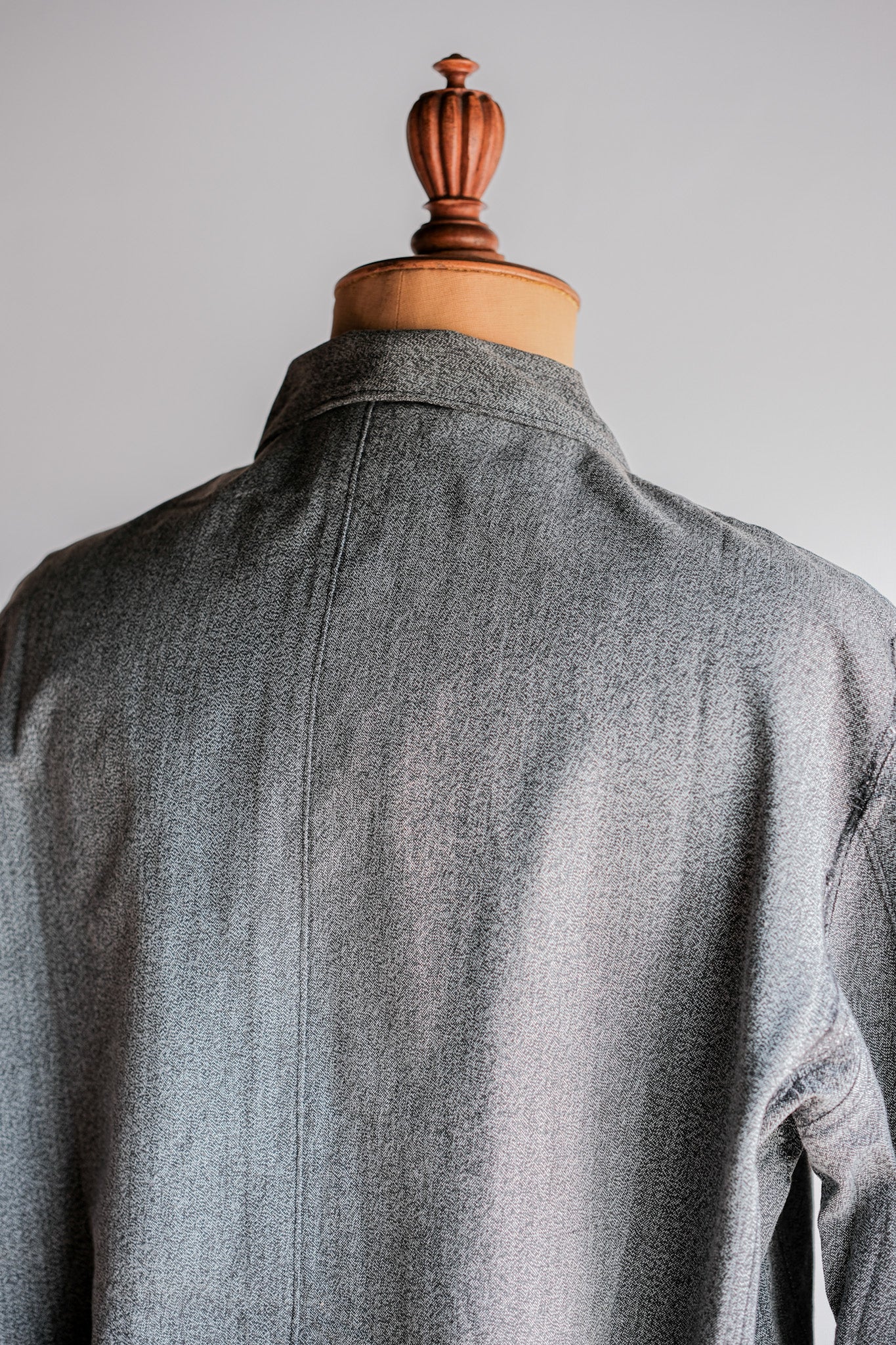 ［~10's］WWⅠ Royal Italian Army Salt & Pepper Cotton Work Jacket