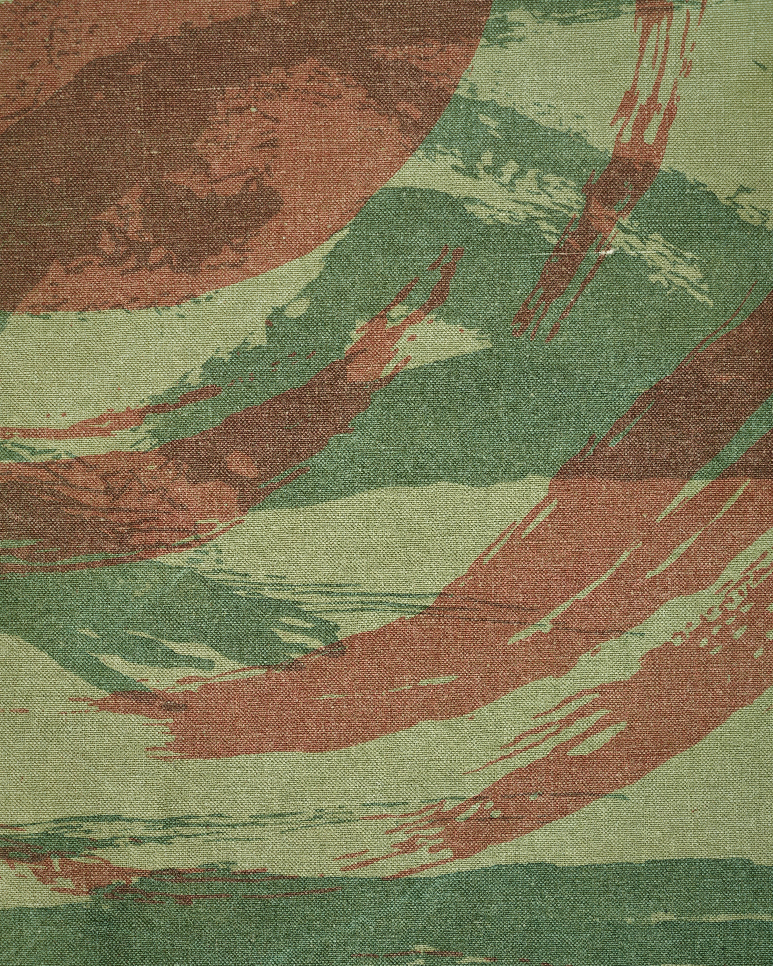 【~50's】French Army TAP47/54 Lizard Camouflage Paratrooper Jacket Size.32