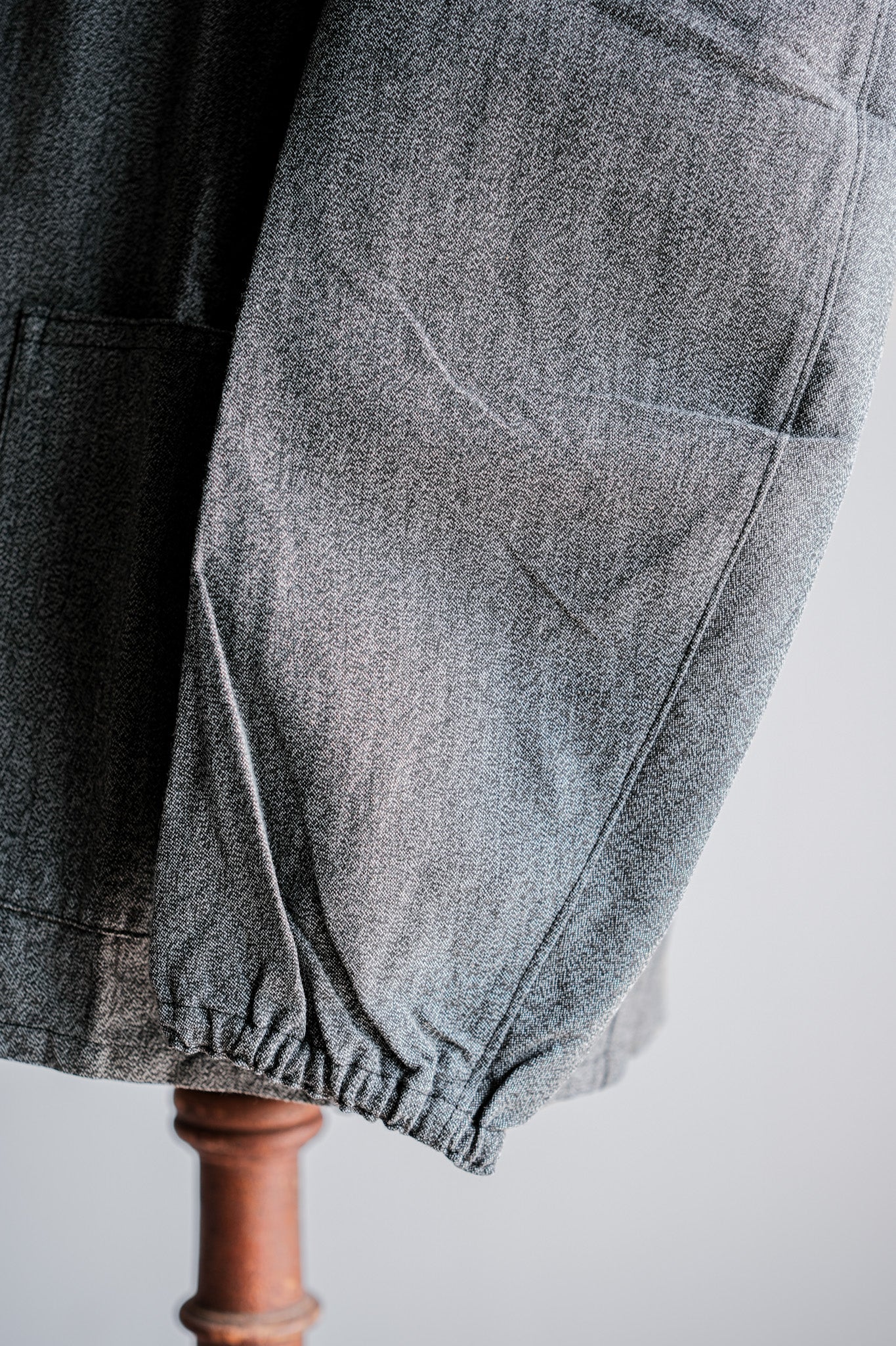 ［~10's］WWⅠ Royal Italian Army Salt & Pepper Cotton Work Jacket
